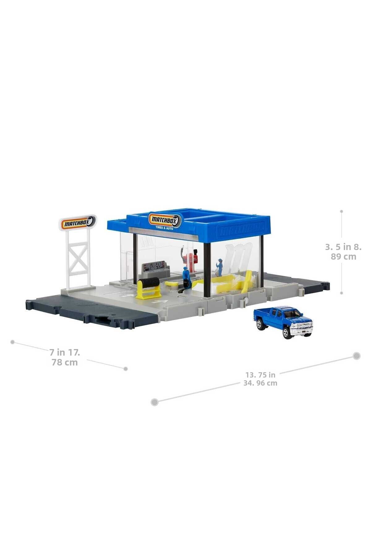 Matchbox-ACTION DRIVERS AUTO SHOP HDL34 4