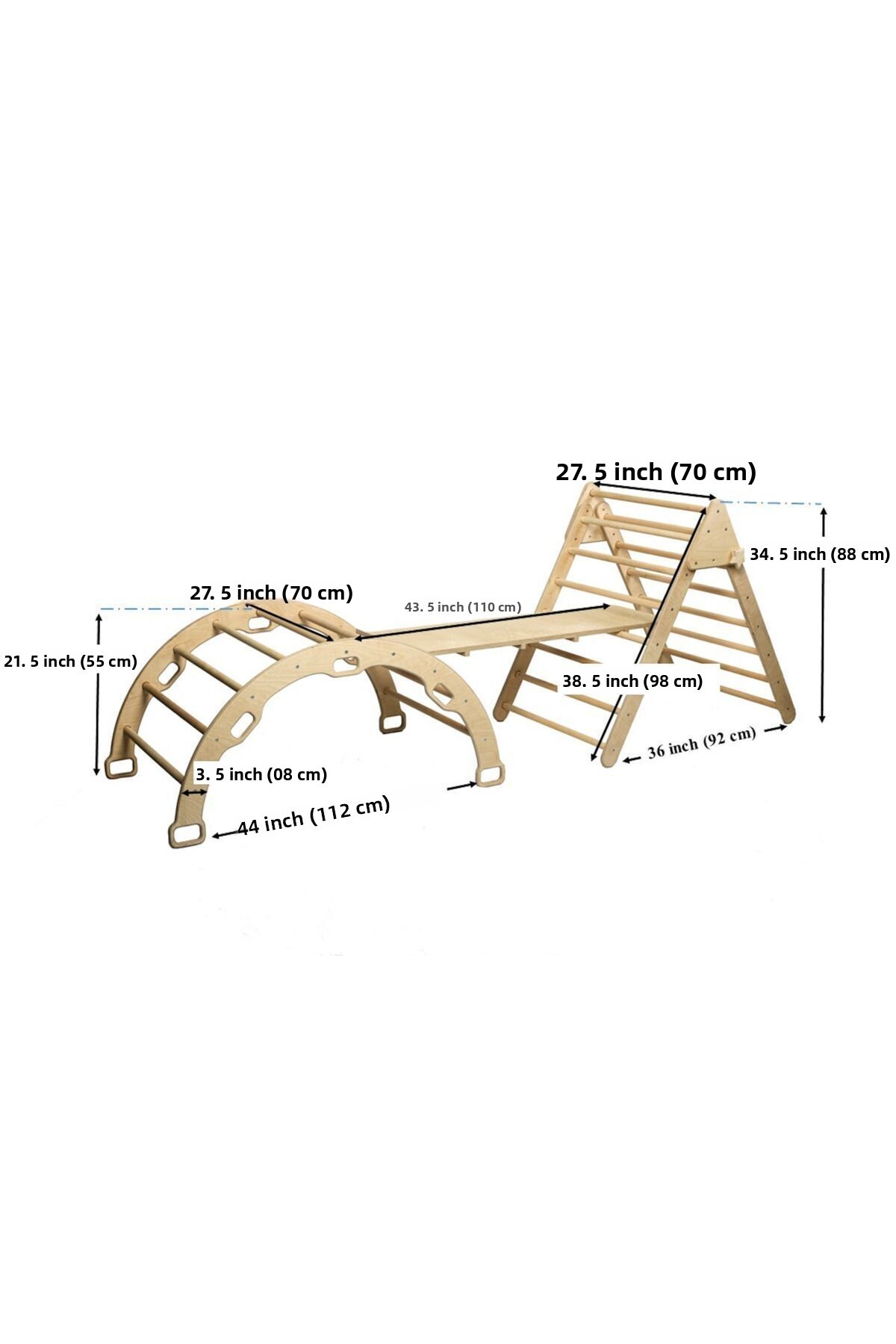 ست صخره‌نوردی بالشتکی پیکلر – ست بازی مونته‌سوری، مثلث-کمربند-شیب، بالشتک فلامینگو