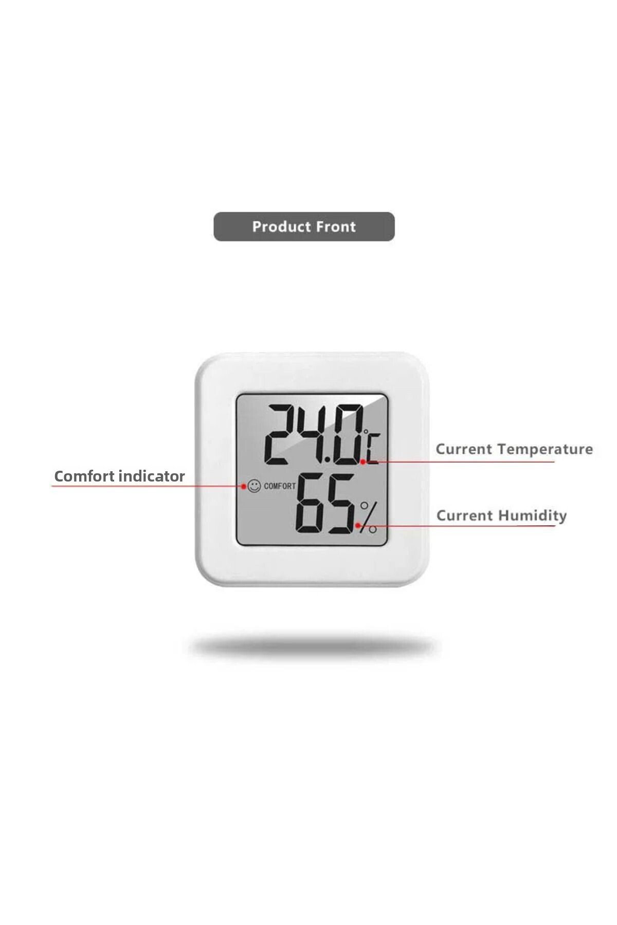 Mairuige-Mini Indoor Thermometer LCD Digital Temperature Room Hygrometer Gauge Sensor Humidity Meter Indoo... 3