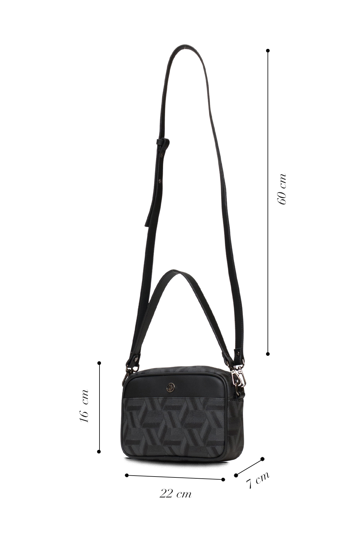 کیف پستی زنانه طرح دار | یو اس پولو U.S. Polo Assn. US25510 - تصویر 6