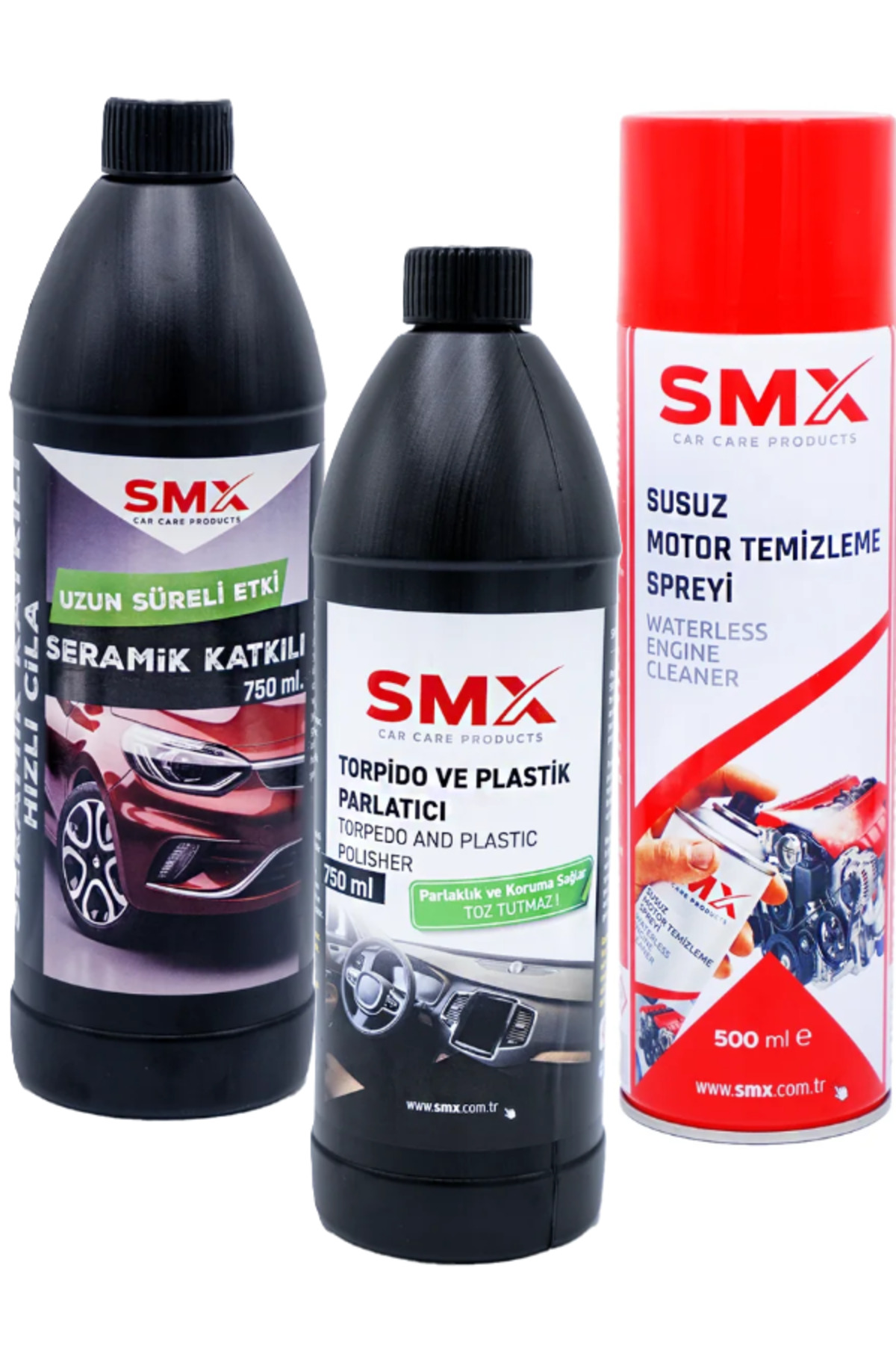 マルコ黒 LL 　すみっち SMX Seramik Katkılı Hızlı Ve Pratik Cila / Torpido Ve Plastik