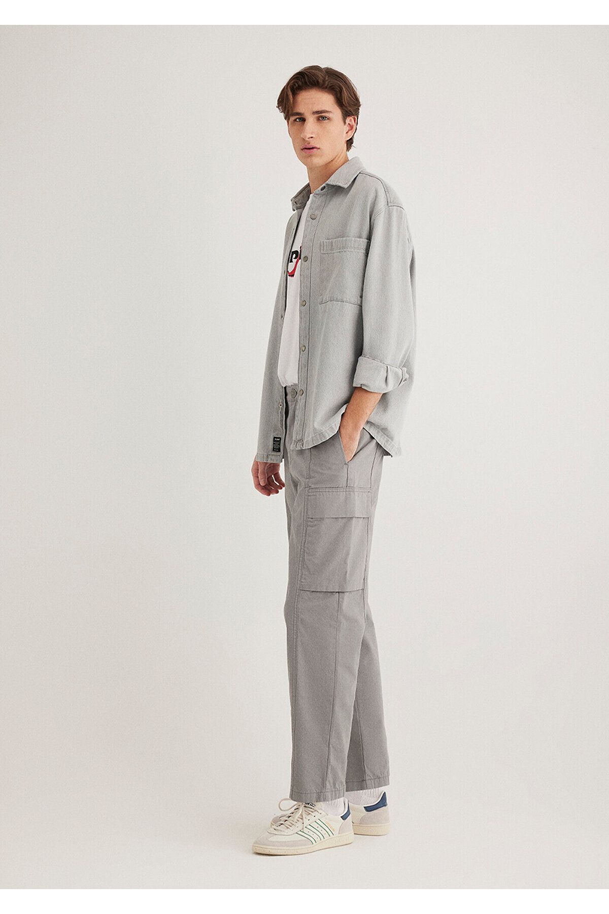 Mavi-Gray Cargo Pants 0010425-82577 2