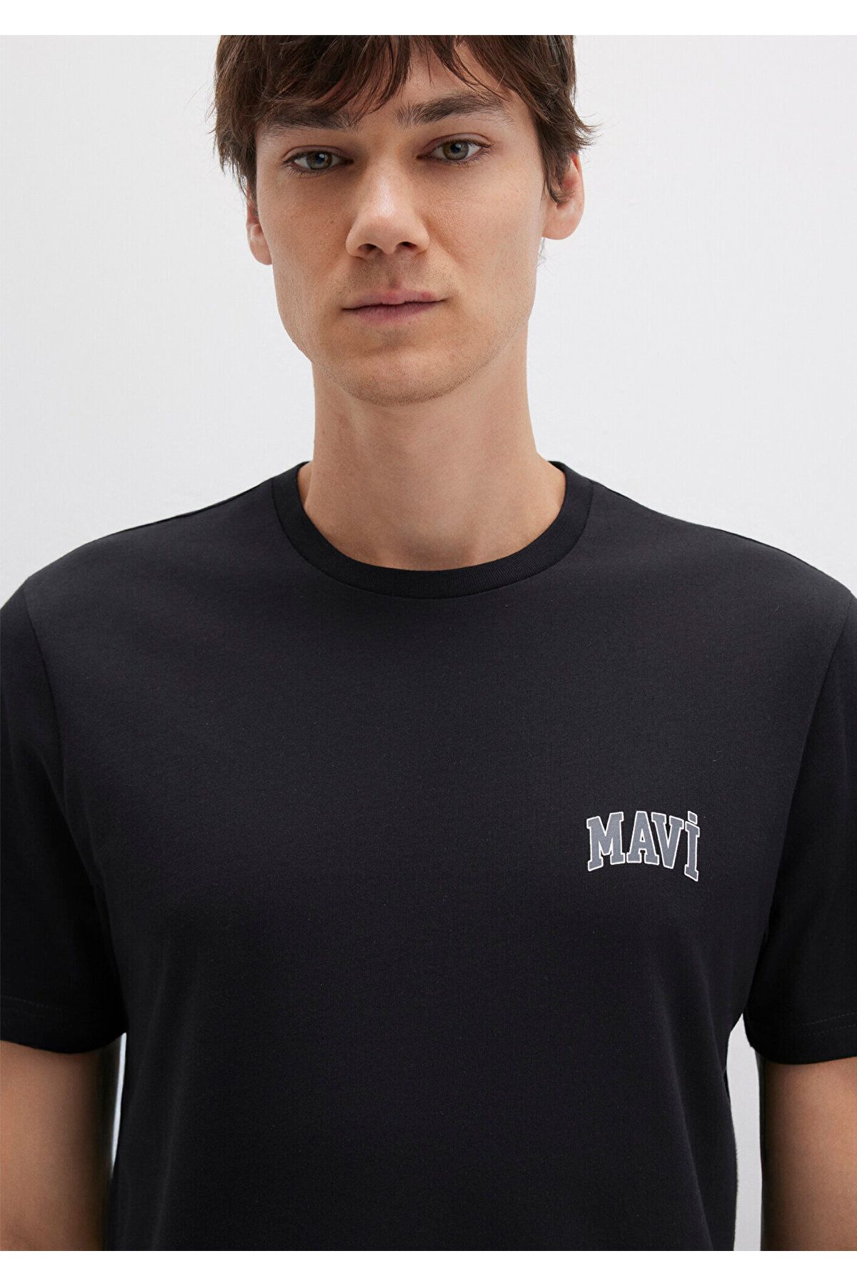 Mavi-Schwarzes T-Shirt mit Logo-Aufdruck Regular Fit / Regular Fit0611714-900 6