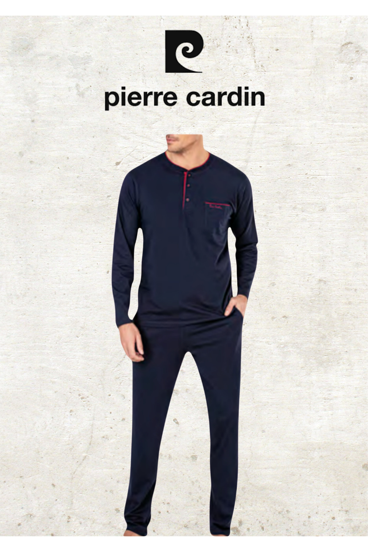 دمپایی مردانه راسته | پیر کاردین Pierre Cardin OL.PC.5605.291 - تصویر 2