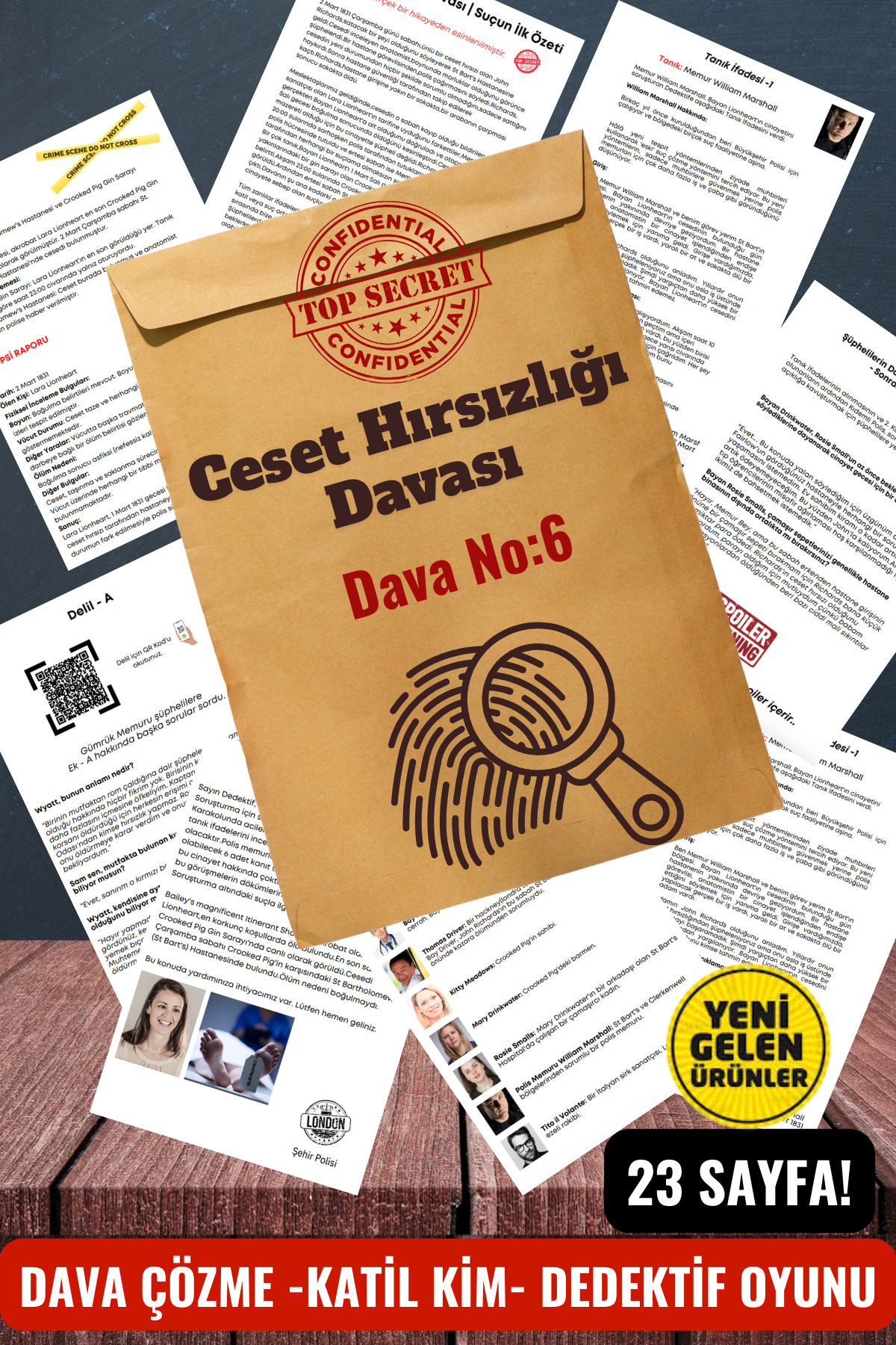 GameBulance-Body Theft Case Detective Game - Unsolved Cases - Who is the Murderer Game - Mysterious Murders 2