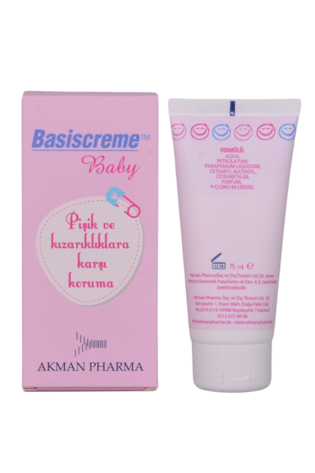 BasisCreme ™ Baby Pişik ve Kızarıklık Koruyucu Bebek Bakım Kremi 75ml. fotoğrafı 5 (önizleme)