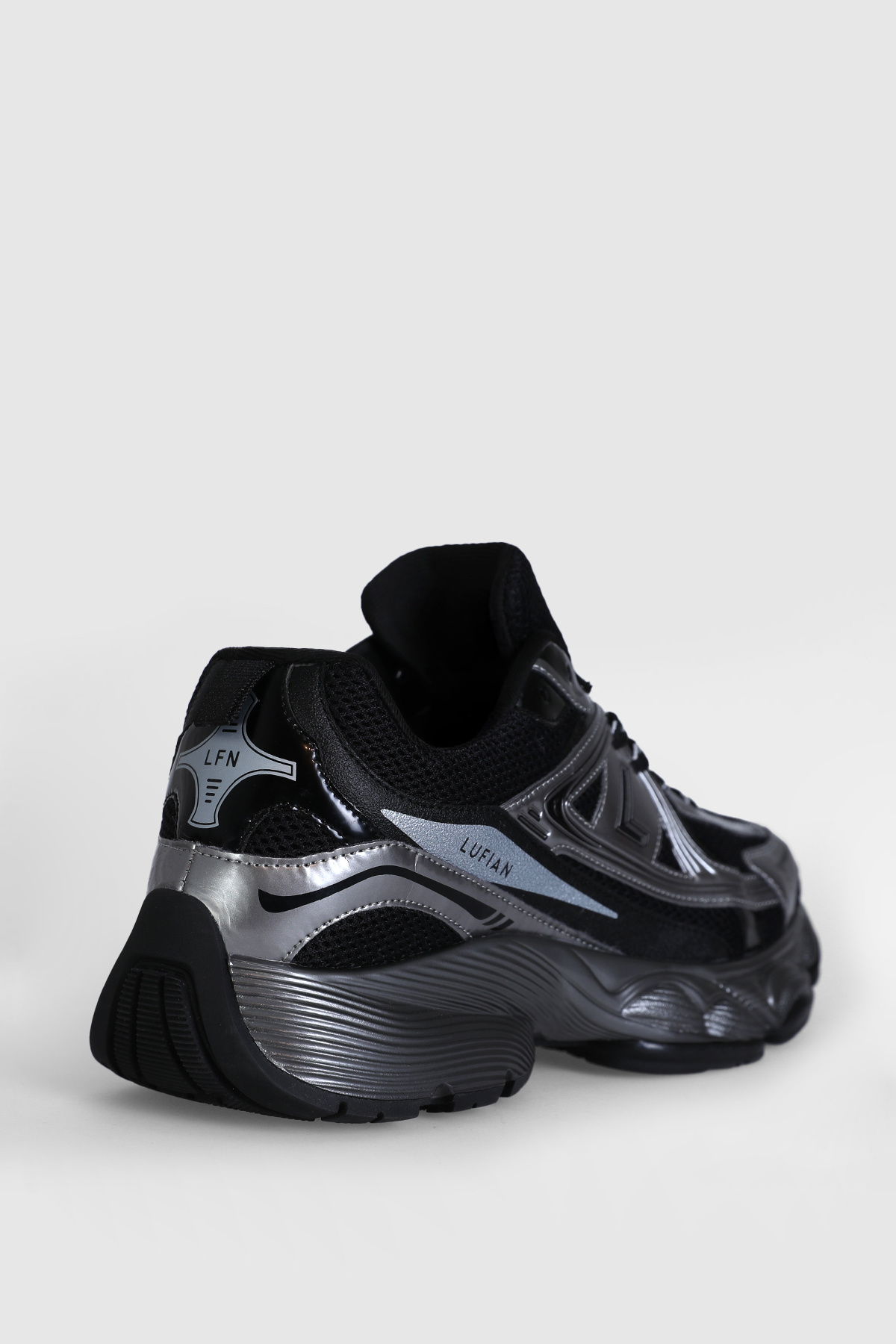 Lufian-Black Ross Men's Sneakers 2