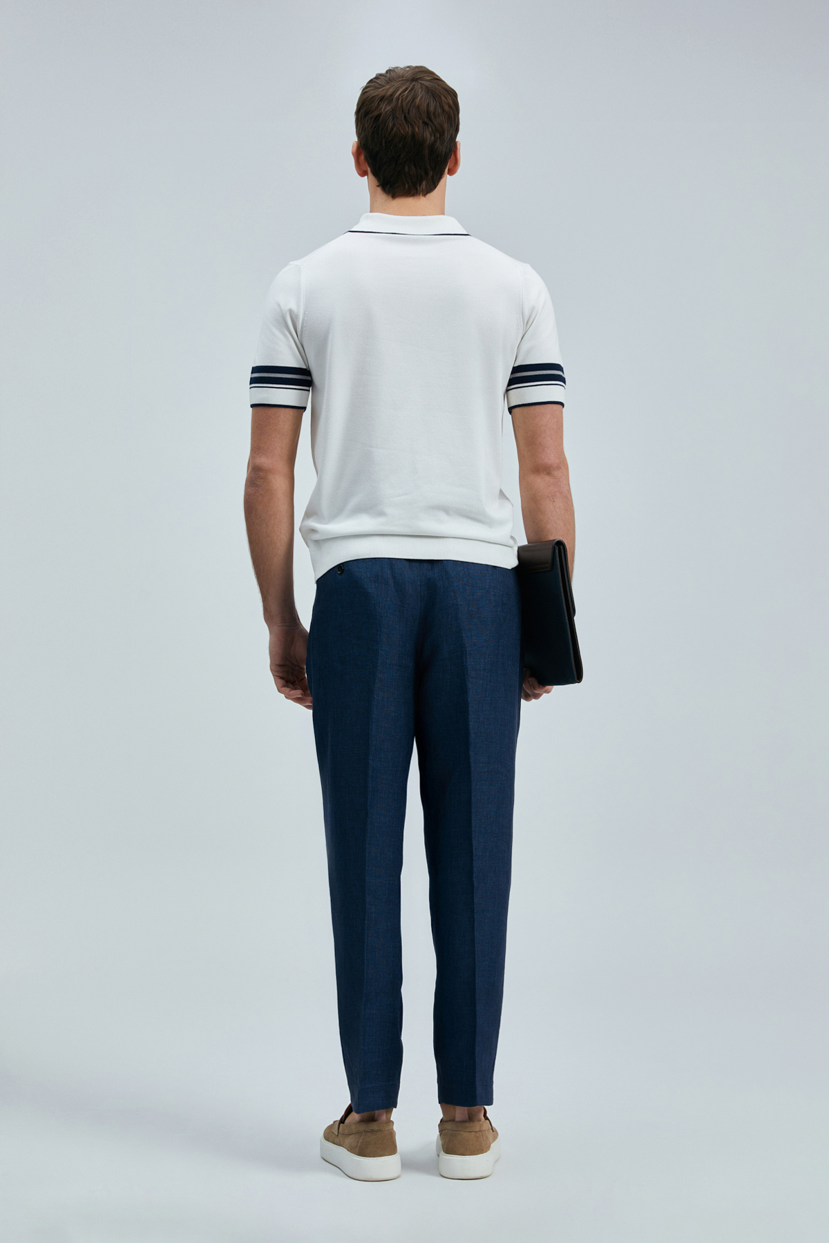 Lufian-Noah Men's Modal Blended Sweater Off White 6