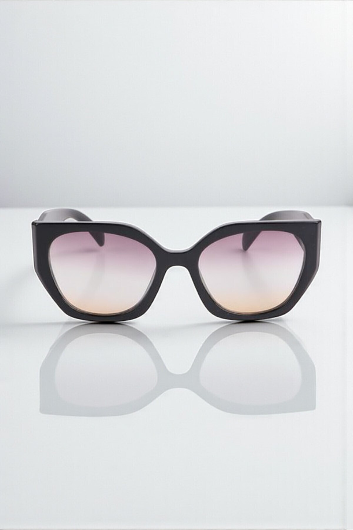 Eyesofia Divriği Cat Uv400 Filtreli Unisex Siyah Füme 2025 Yılı Yeni Sezon Güneş Gözlüğü görsel 5