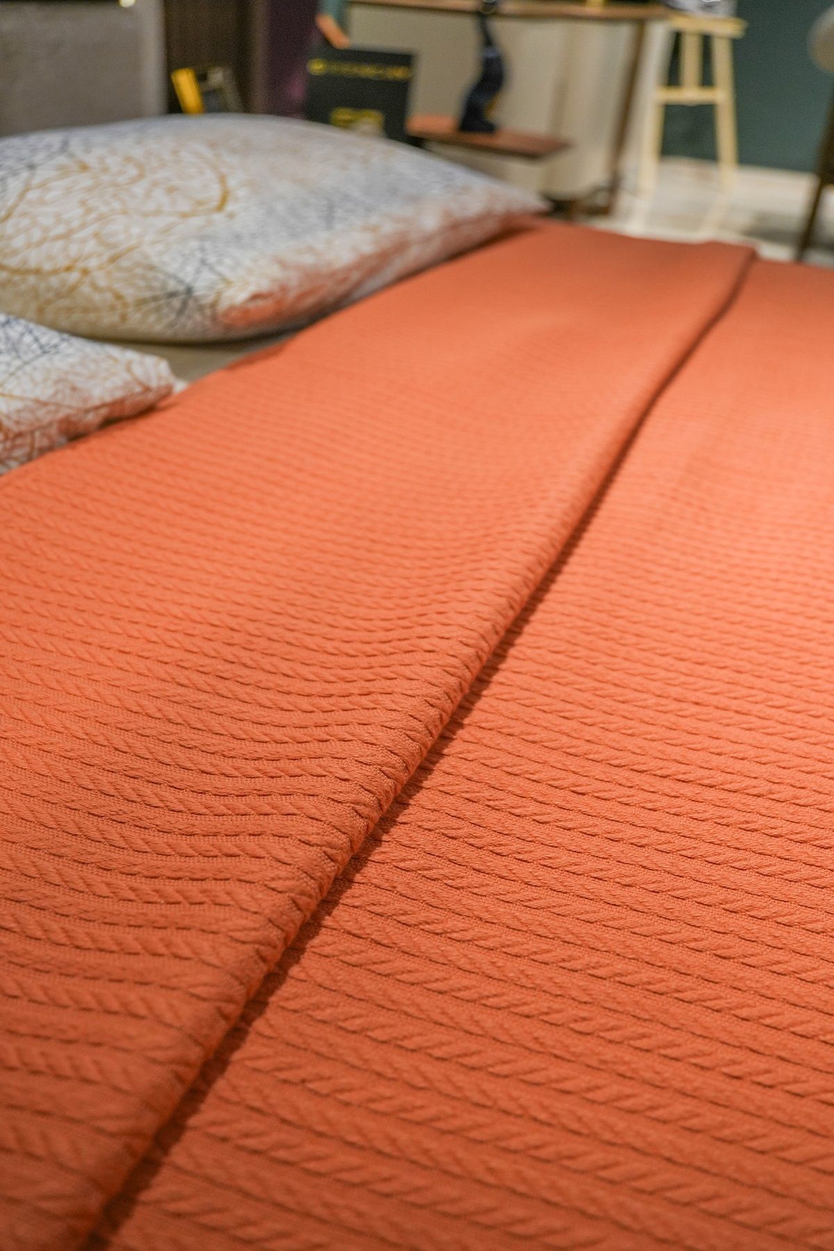 Sofline-100% Cotton Single Summer Knitted Pique, Bedspread, Anti-Sweat Fabric (160X240Cm) 2
