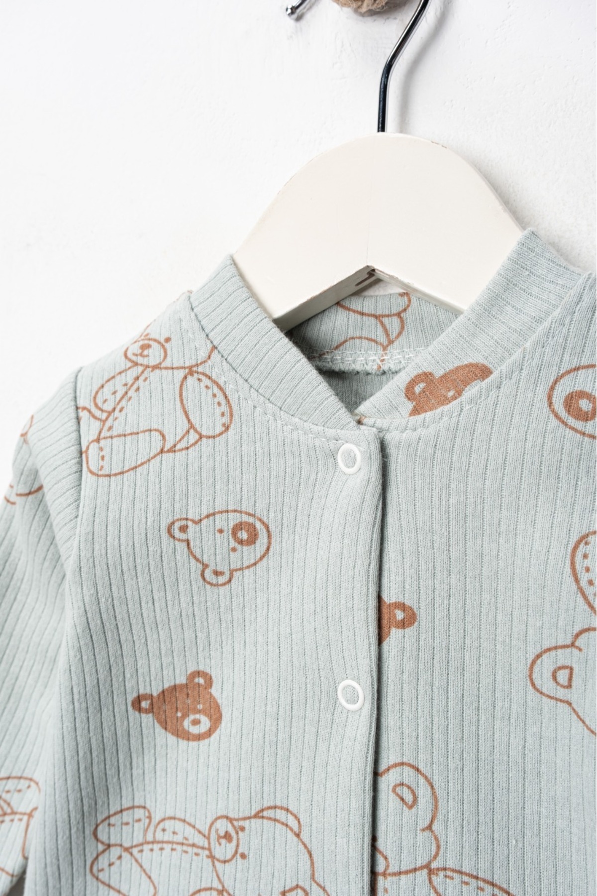 ENİA BABY Yenidoğan Bebek Desenli 5 Parça Hastane Çıkış Seti Kız Bebek Erkek Bebek Yenidoğan fotoğrafı 3 (önizleme)