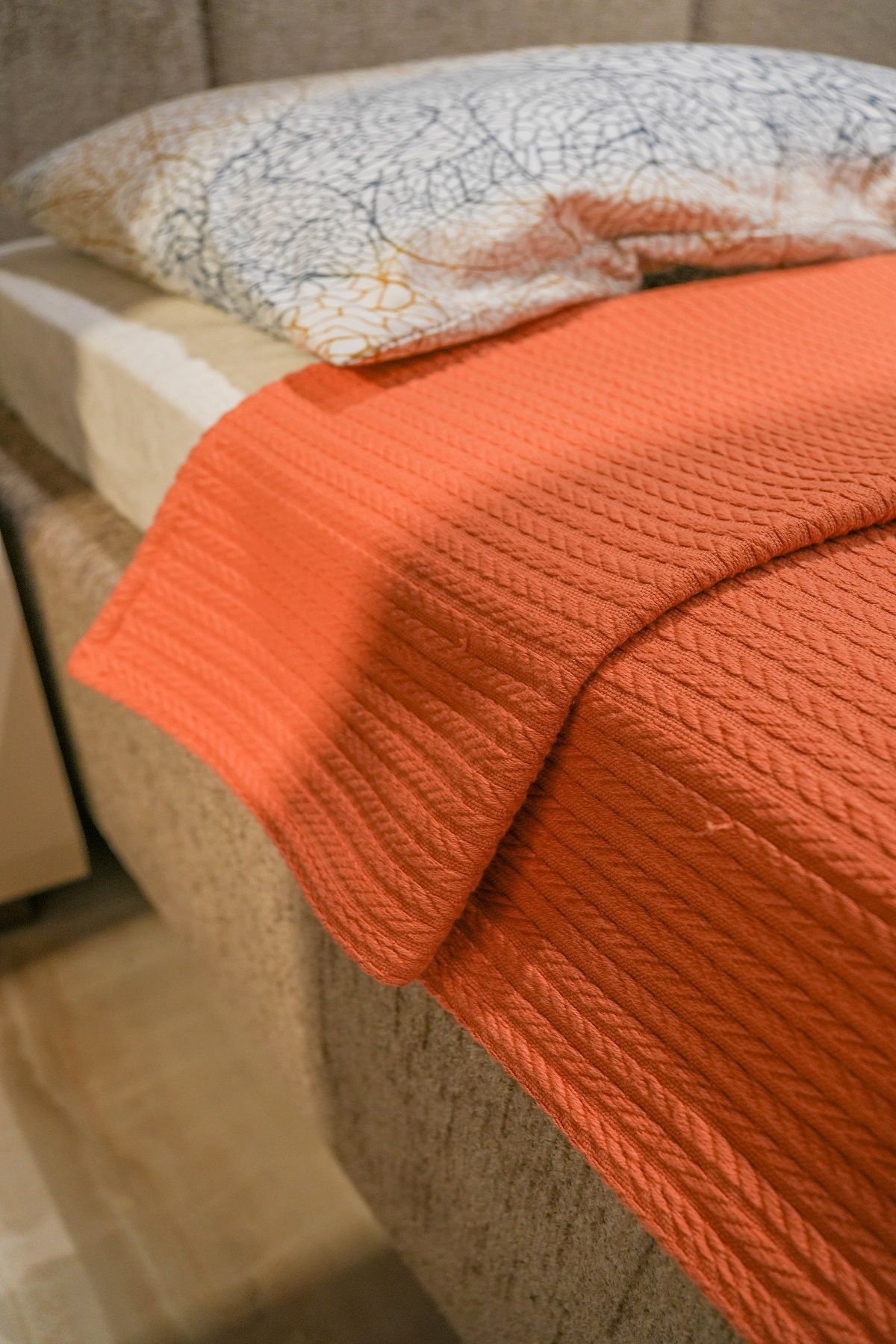Sofline-100% Cotton Single Summer Knitted Pique, Bedspread, Anti-Sweat Fabric (160X240Cm) 4