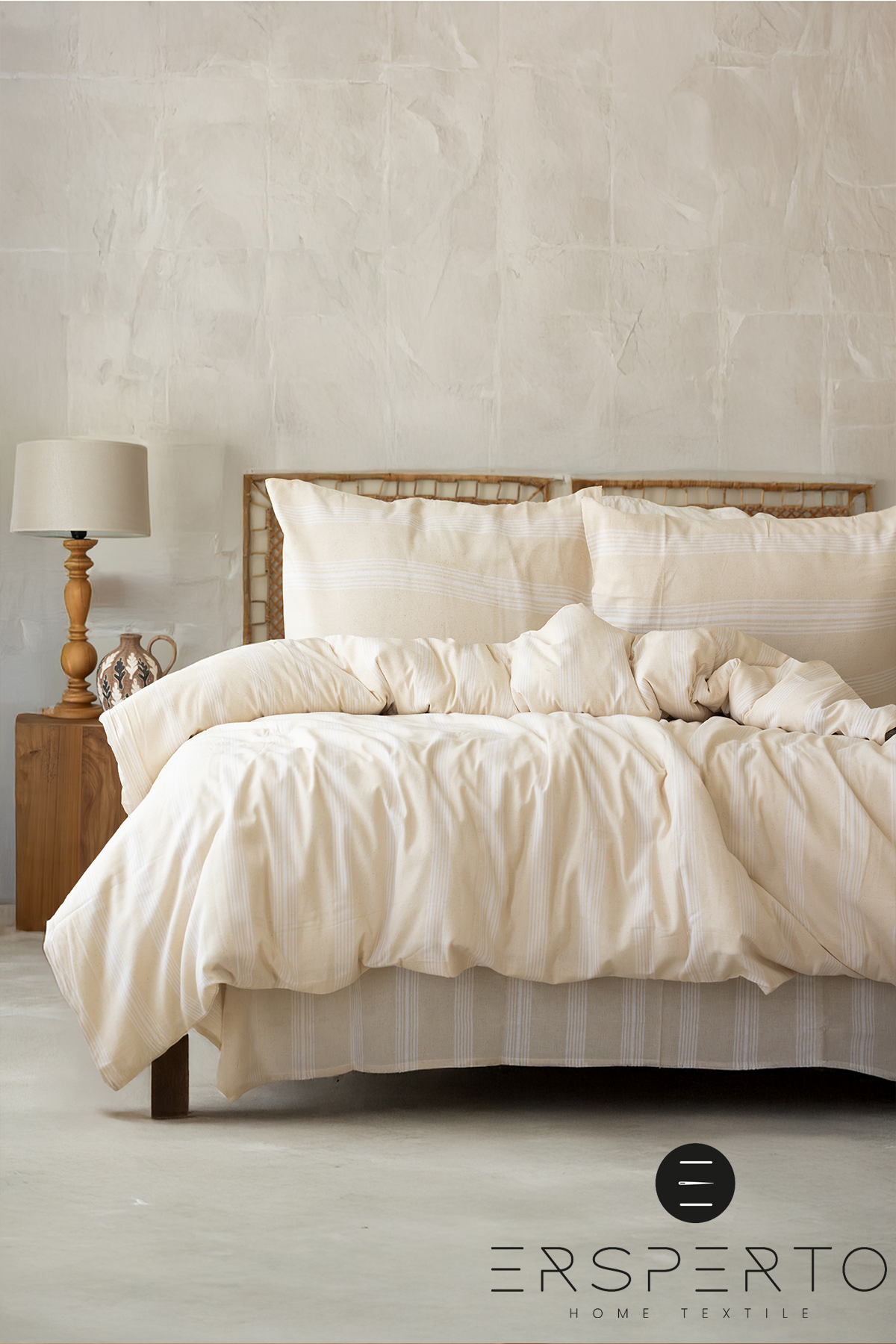 Natural Buldan Duvet Cover Set Double