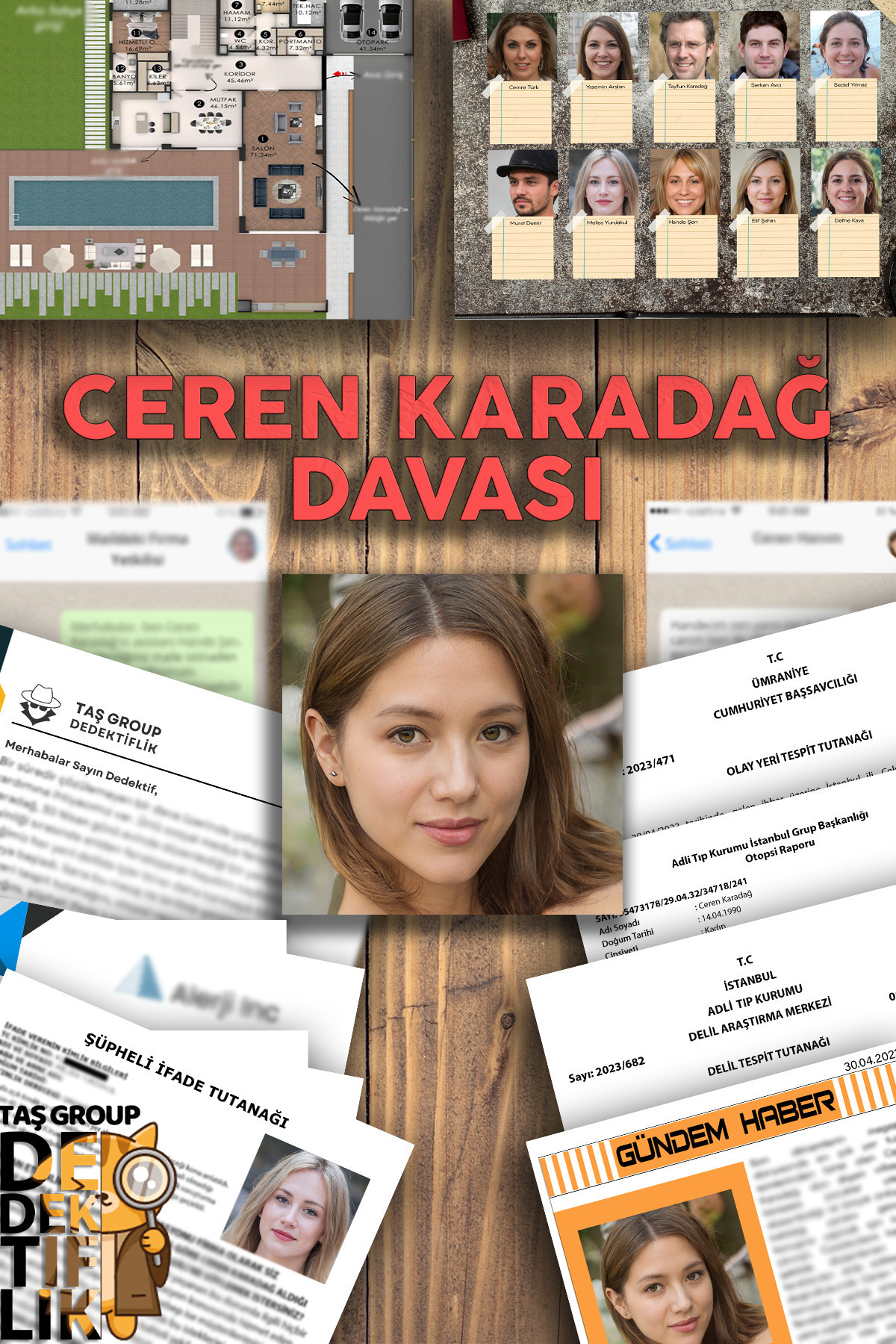 Taş Group Dedektiflik Dedektiflik Oyunu - Cinayet Oyunu - Dedektif Oyunu - Kutu Oyunları - 8 Dava fotoğrafı 4 (önizleme)