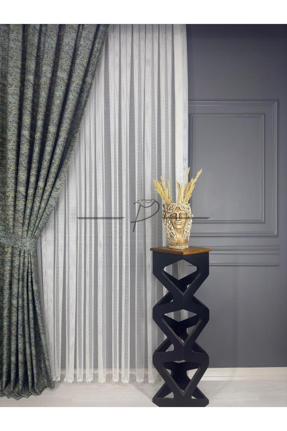 Taç-Dipro Patterned Jacquard Wallet - Background Curtain Crown, Self Patterned 1