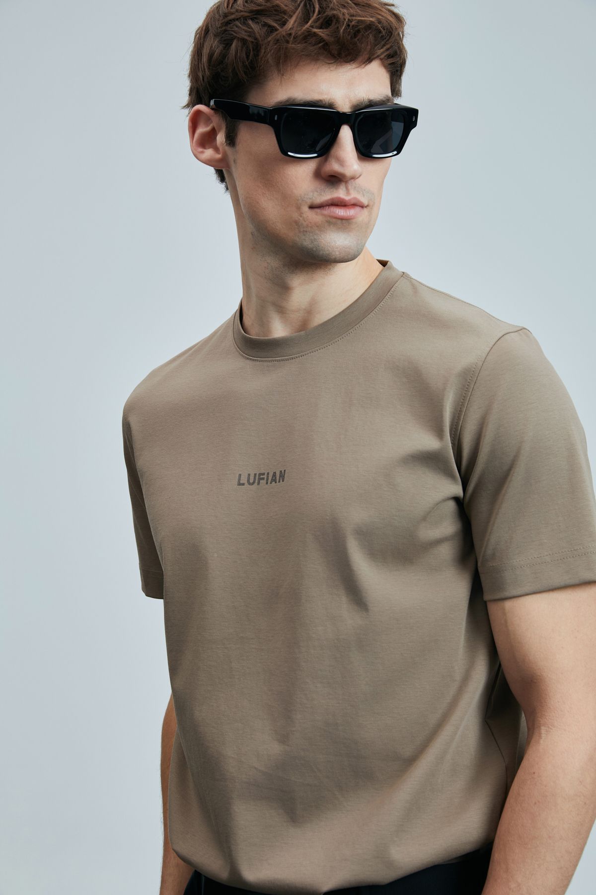Lufian-Round Neck Marcus T-Shirt 111020235 3