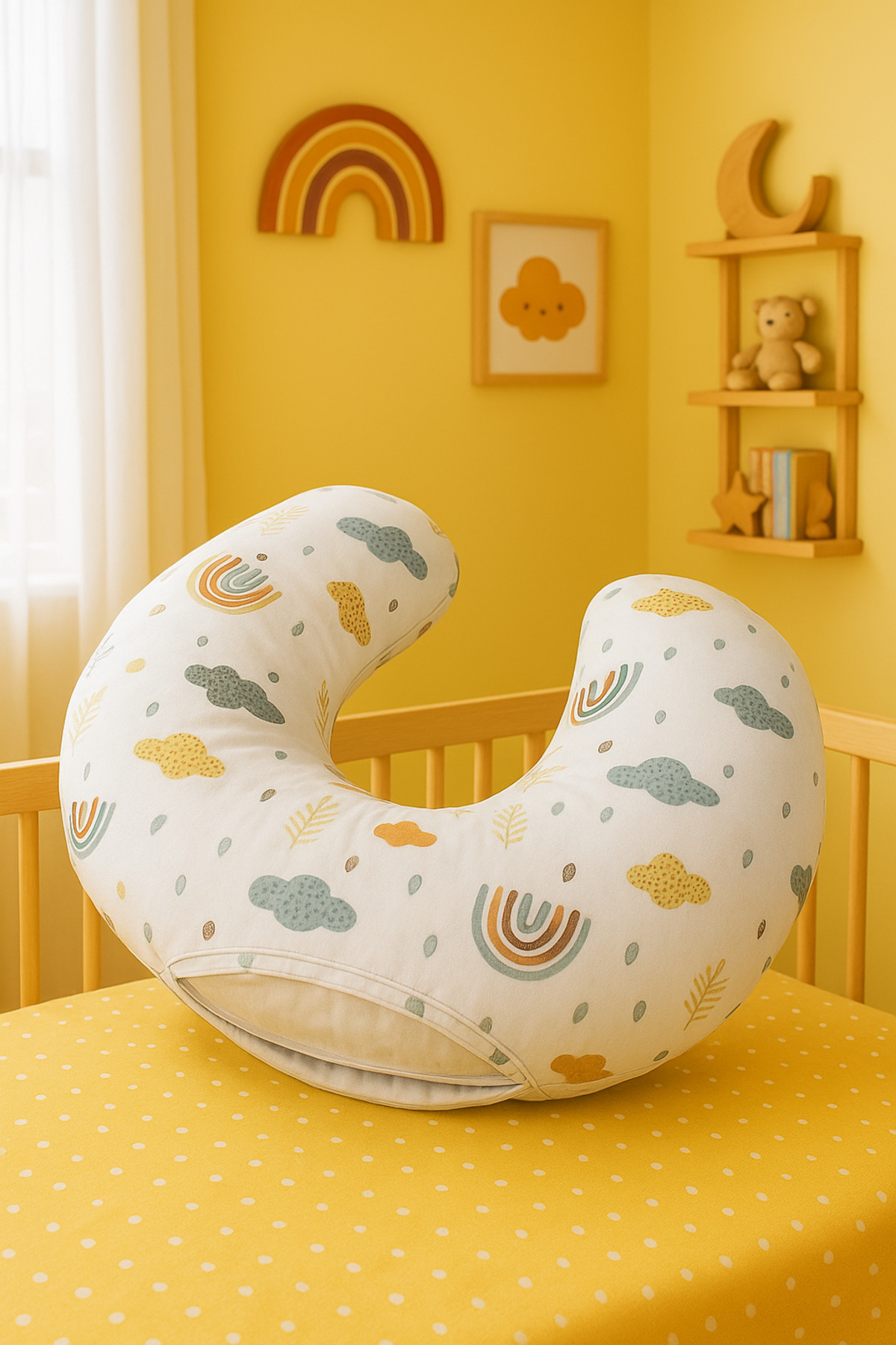 Findlay Baby Emzirme Destek Minderi OEKO-TEX sertifikalı fotoğrafı 5 (önizleme)