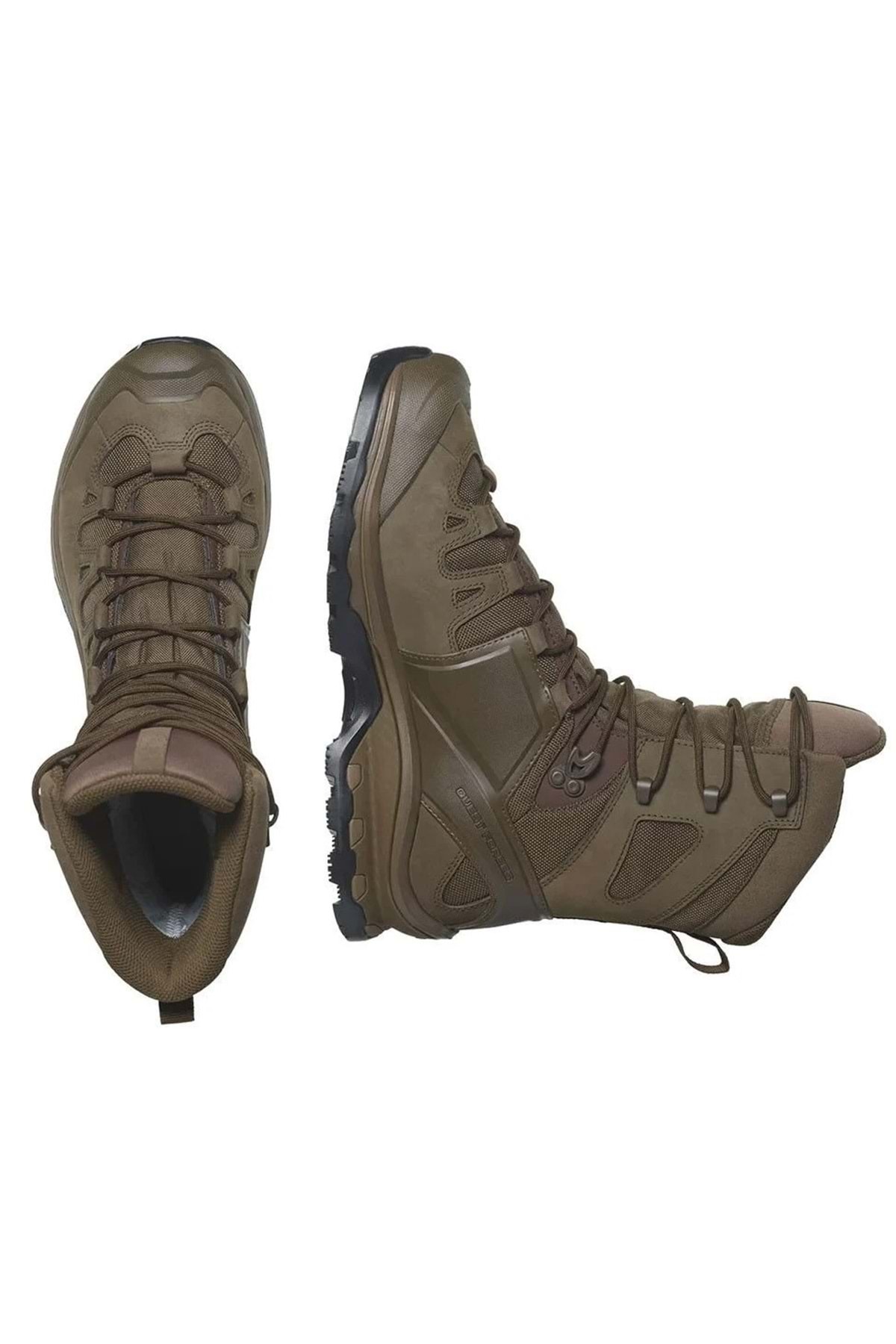 Salomon Lowa Gore-Tex® Su Geçirmez Tactical Bot Özel Kuvvetler Askeri Botu Erkek Bot KAHVERENGİ görsel 7
