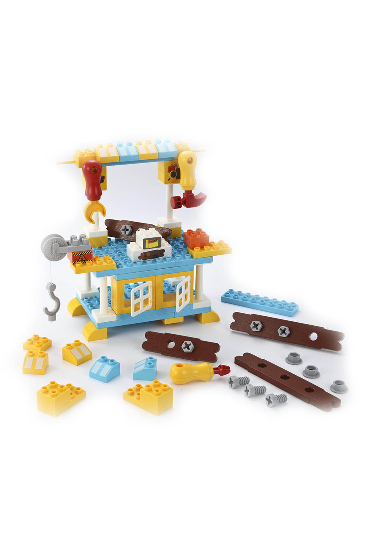 مجموعه ۷۷ تکه اسباببازی مهندسی کودکان شور