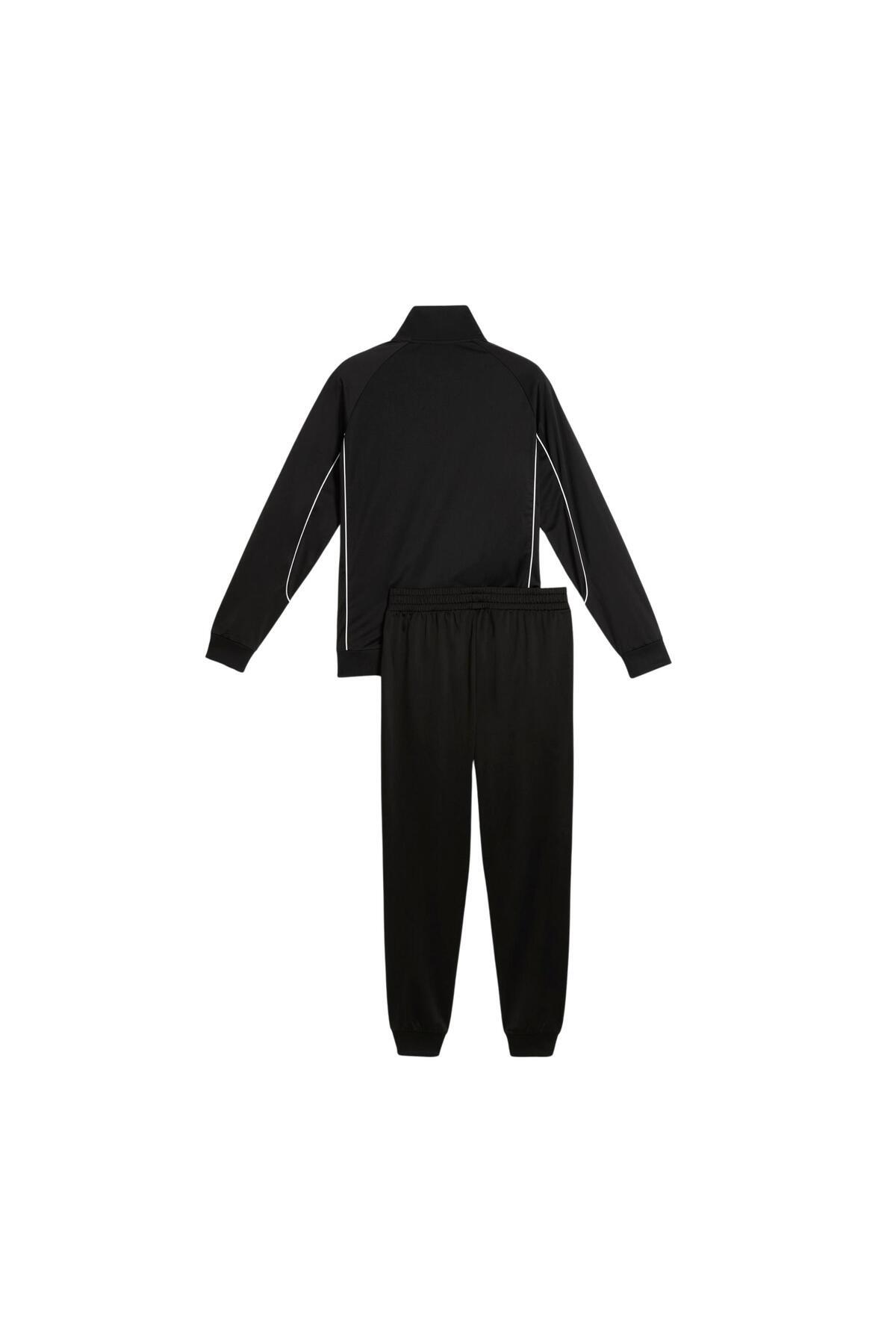 Puma-Knitted Suits, Regular, Longsleeve, Regular, Stand up Collar, Side Pocket, Knitted, Print 2