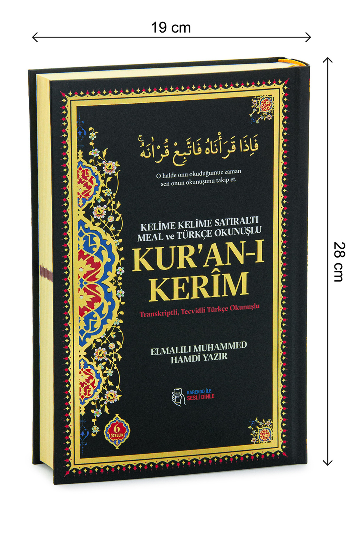 ihvan online 6 Özellikli Satır Arası Kelime Kelime Türkçe Okunuşlu