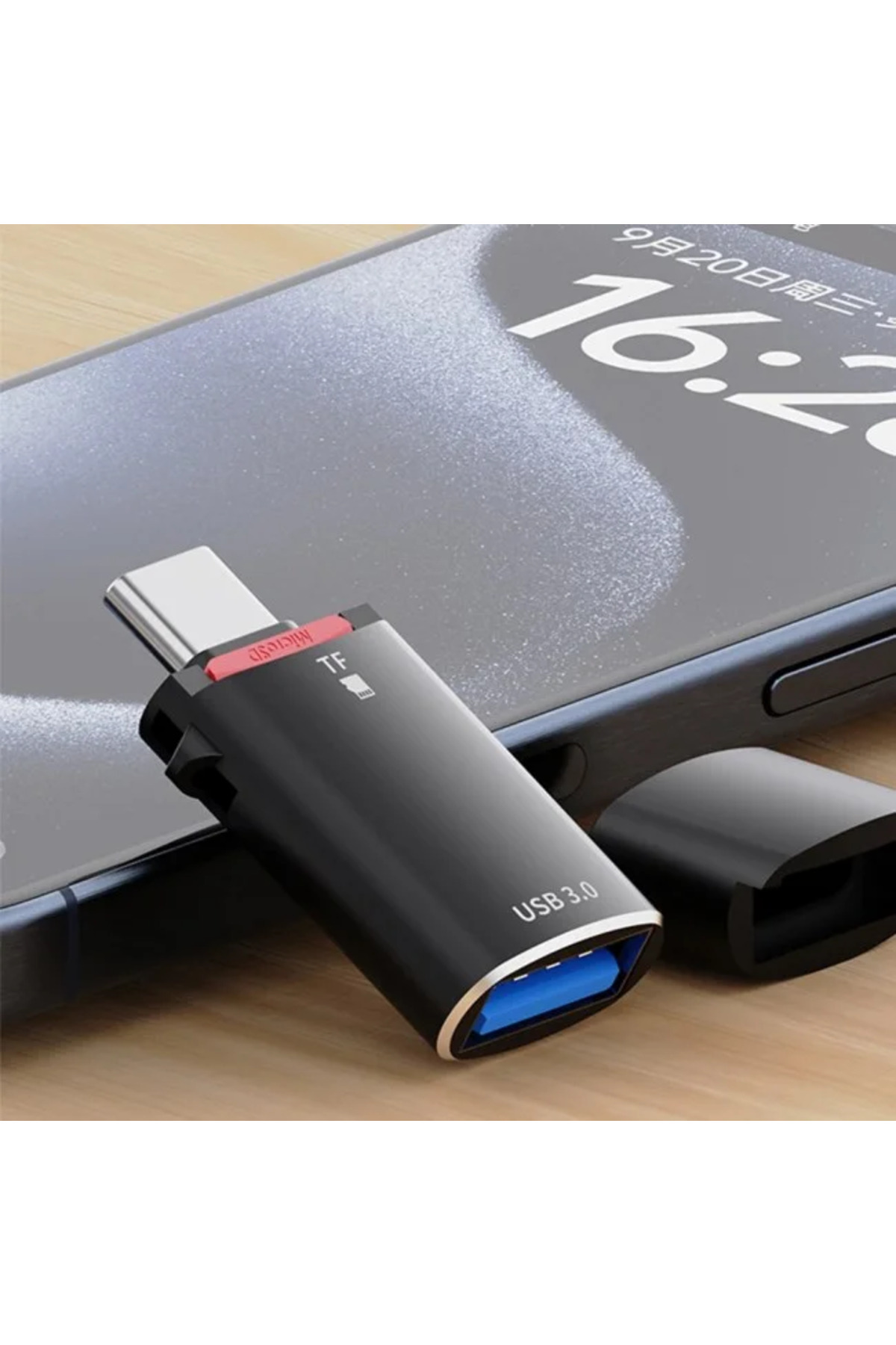 Pmr-Type-C USB 3.0 Otg- Microsd Card Reader Compatible with Opp O Reno5 2
