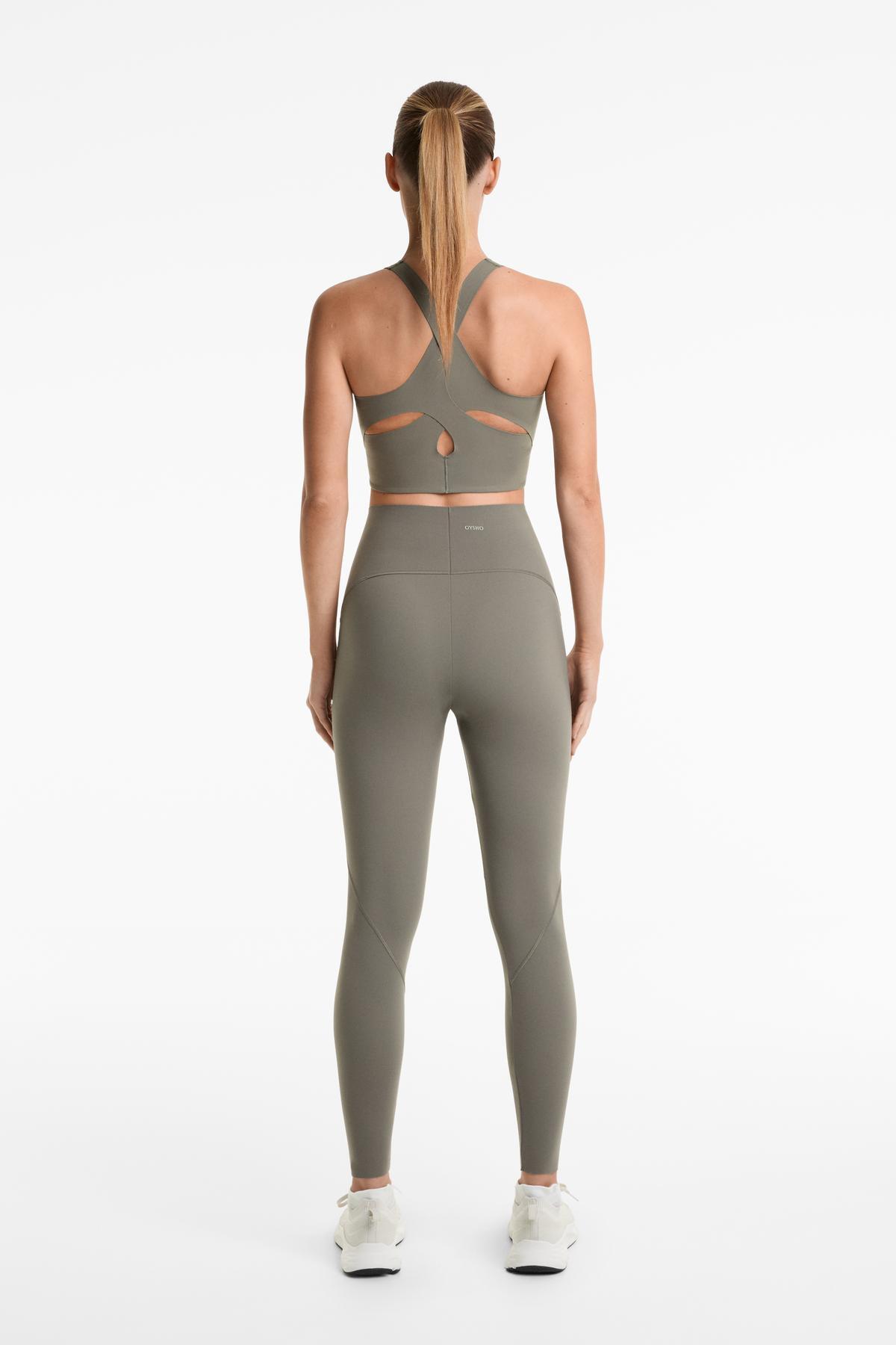 Leggings Deportivos Push-up Para Mujer Trendyol | Color Antracita, Tallas Completas, Poliéster Y Elastano