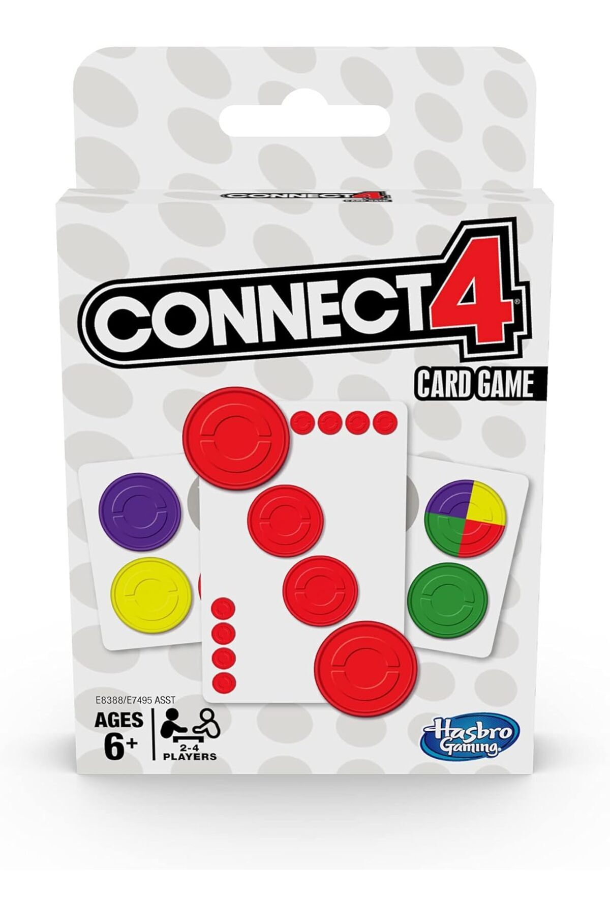 Hasbro Gaming-Classic 4-IN-A-Row Game-Now A Fast,Fun Card Game 1