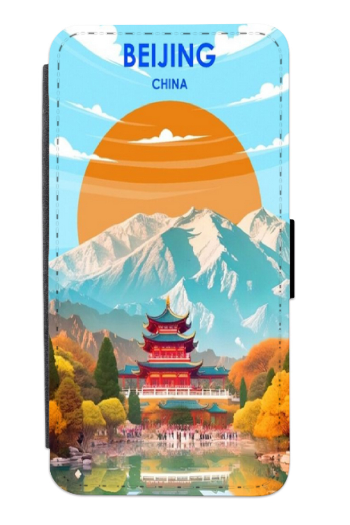 Atlas-Personalized Samsung Galaxy A04S book case, Beijing, multicolor, S2D1M152 1