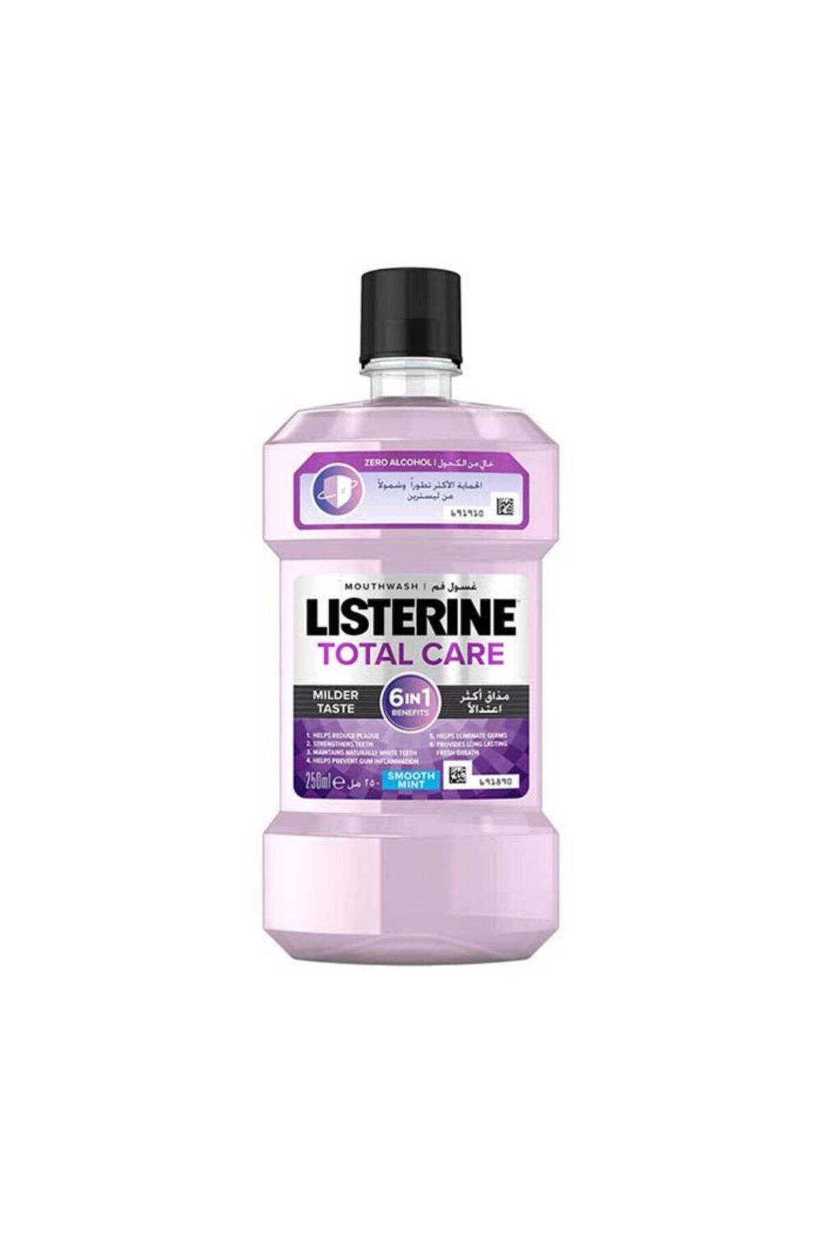 Listerine Total Care Zero Alcohol Complete Protection Mint Mouthwash (250ml)