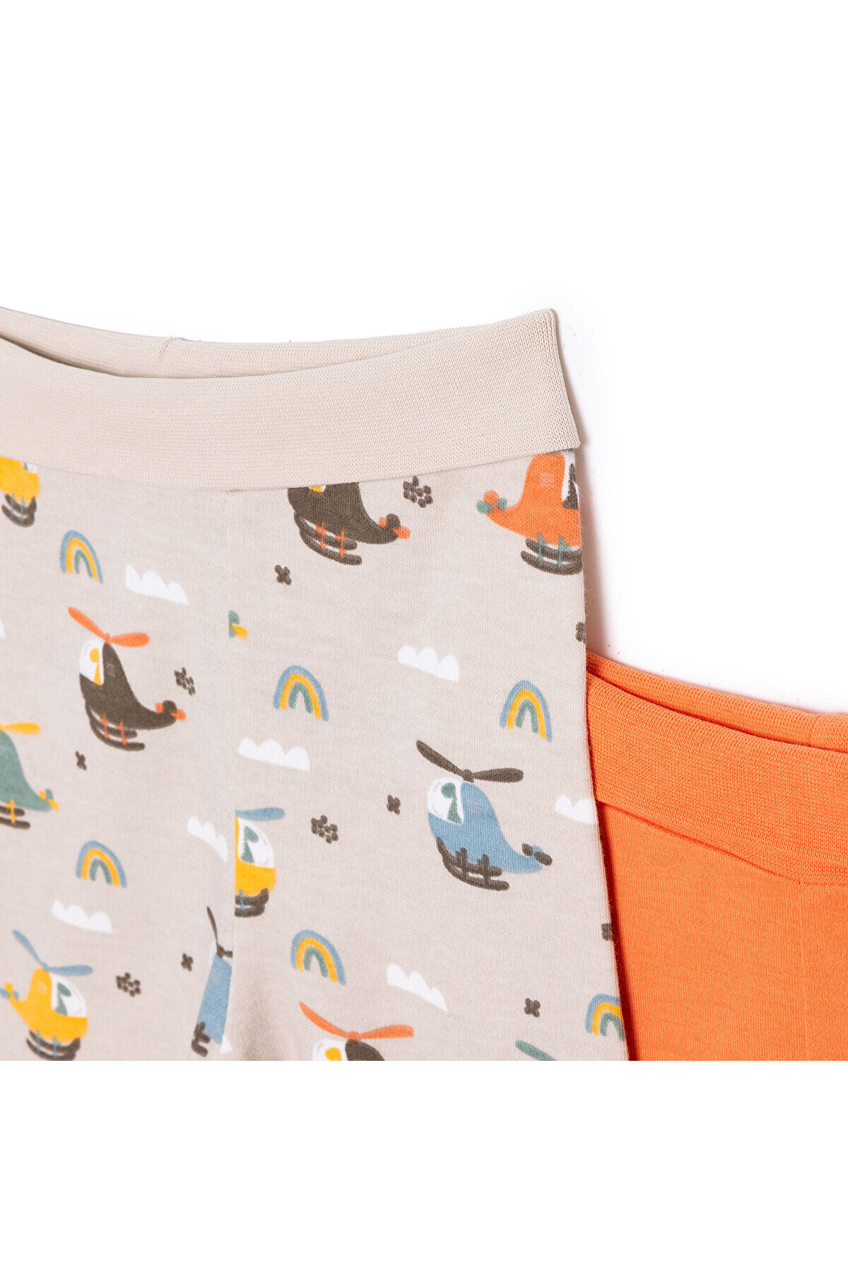 ebebek Hello Baby HelloBaby Erkek Bebek Yenidoğan 2li Patikli Alt fotoğrafı 3 (önizleme)