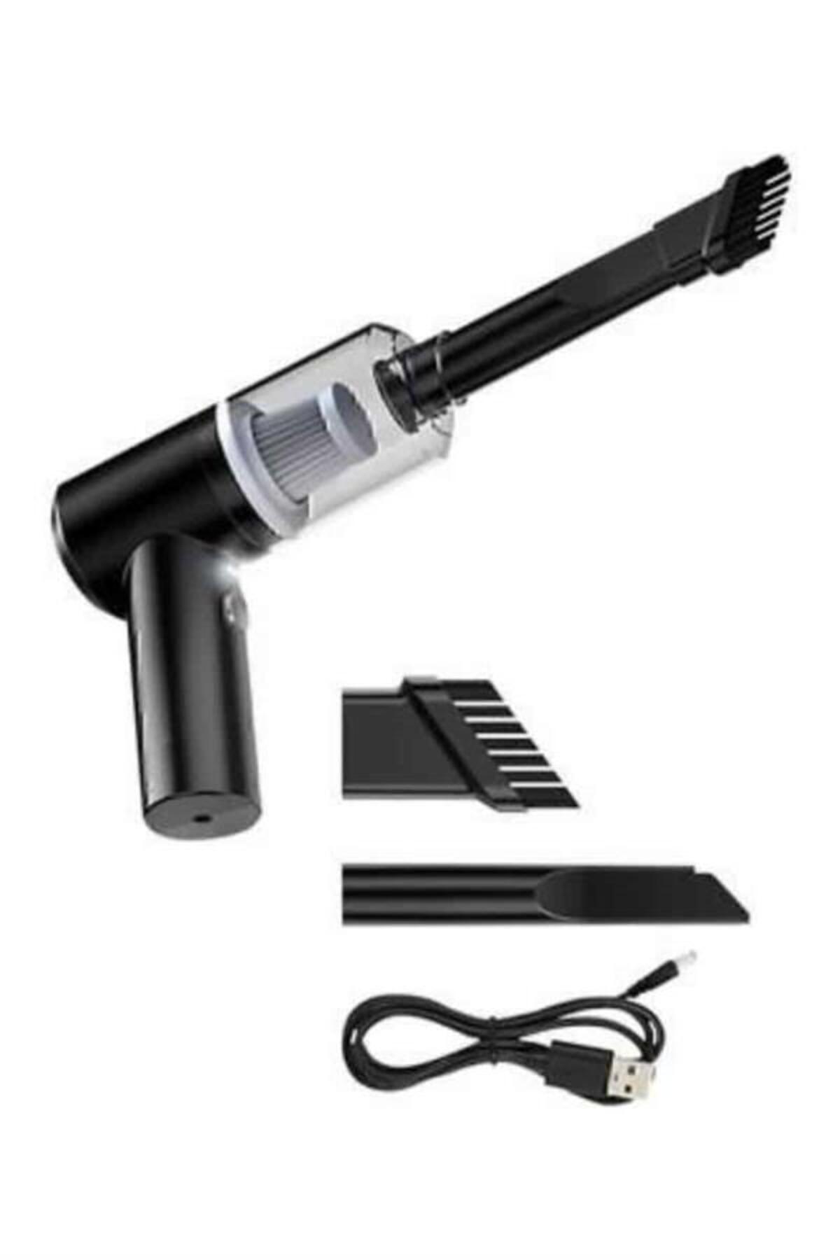 GRTC Şarjlı Çok Fonksiyonlu El Süpürgesi Mini Vakumlu Araç Süpürgesi