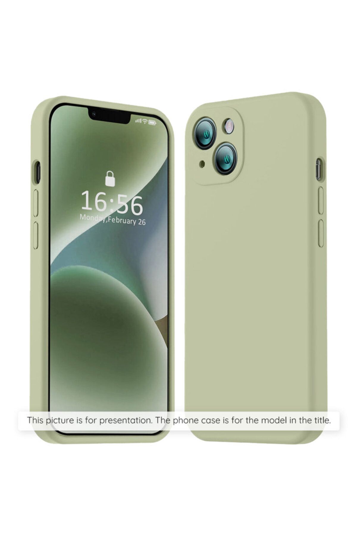 Techsuit-iPhone 17 Silicone Case SoftFlex MagSafe, Green 1