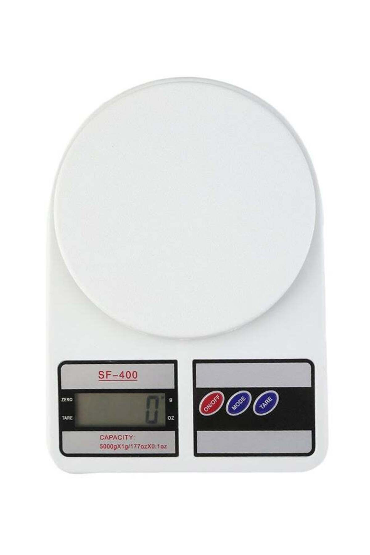 Generic-Digital Electronic Scale Balance Machine With LCD Display White 22cm 1