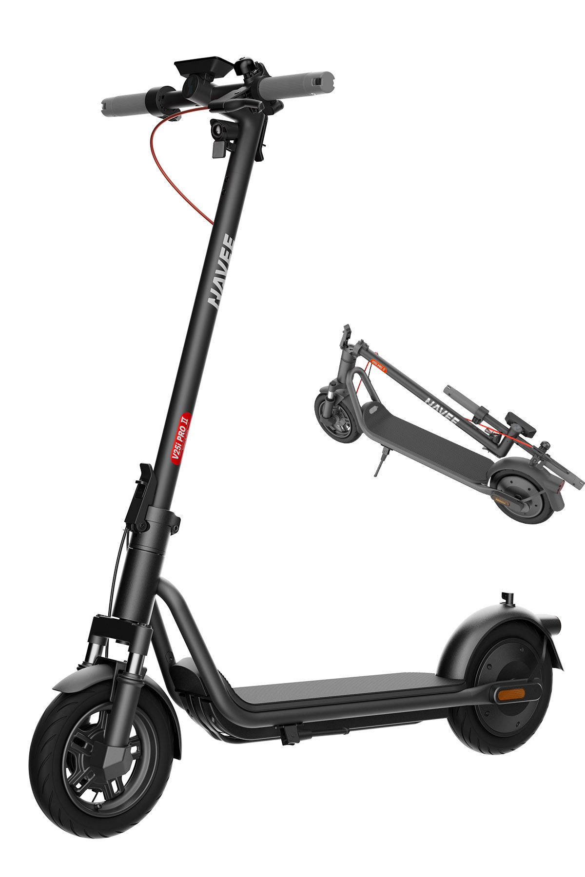 Navee v25i Pro 2 Elektrikli Scooter - Amortisörlü 25 Km Menzil