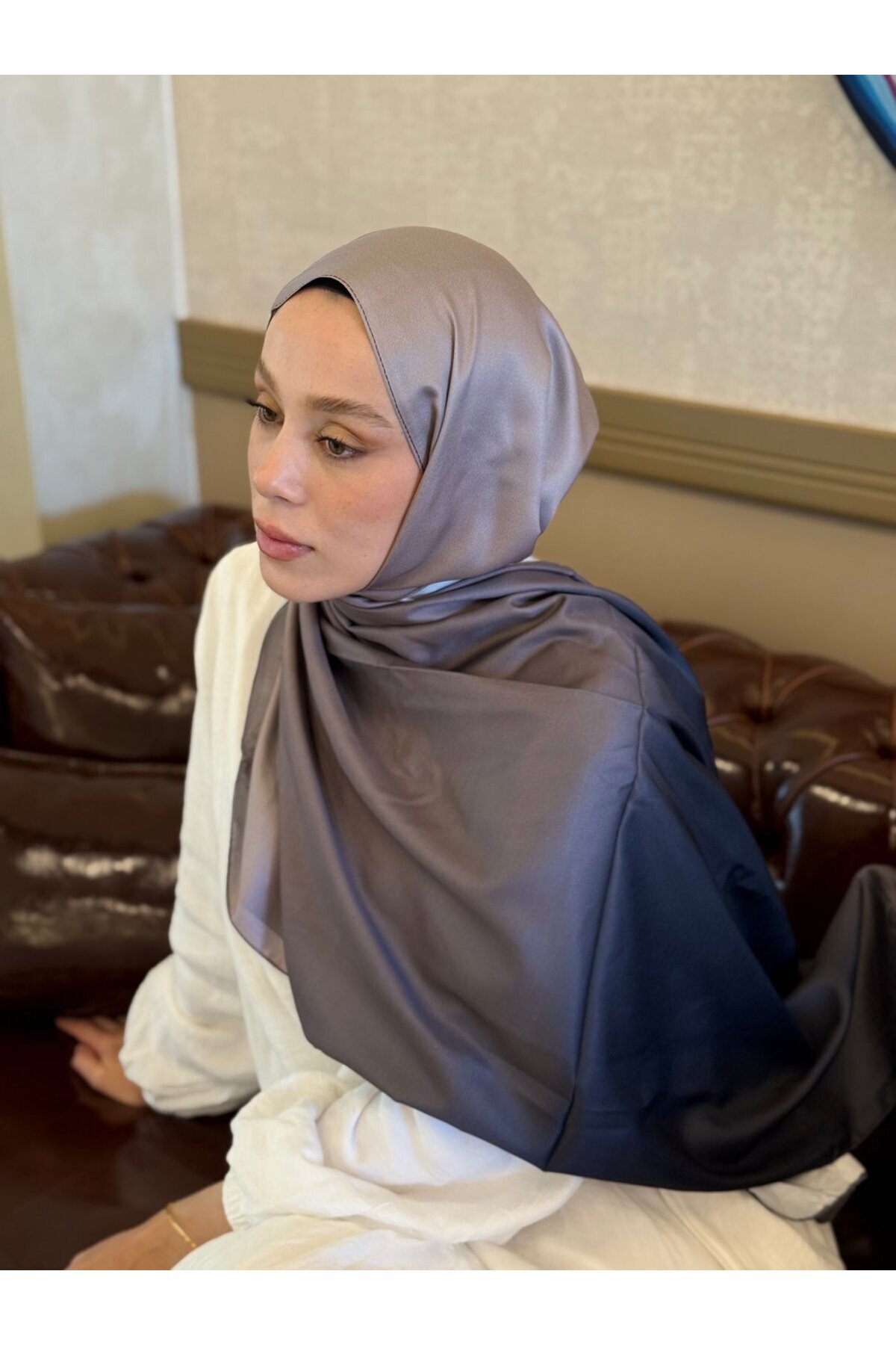 Modakaşmir-Aurela Pattern Twill Shawl 2