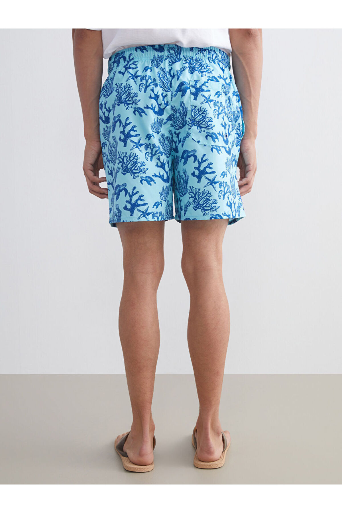 LC Waikiki-Create Your Style from Uzg Store |   Short Length Patterned Men's Swim Shorts 5