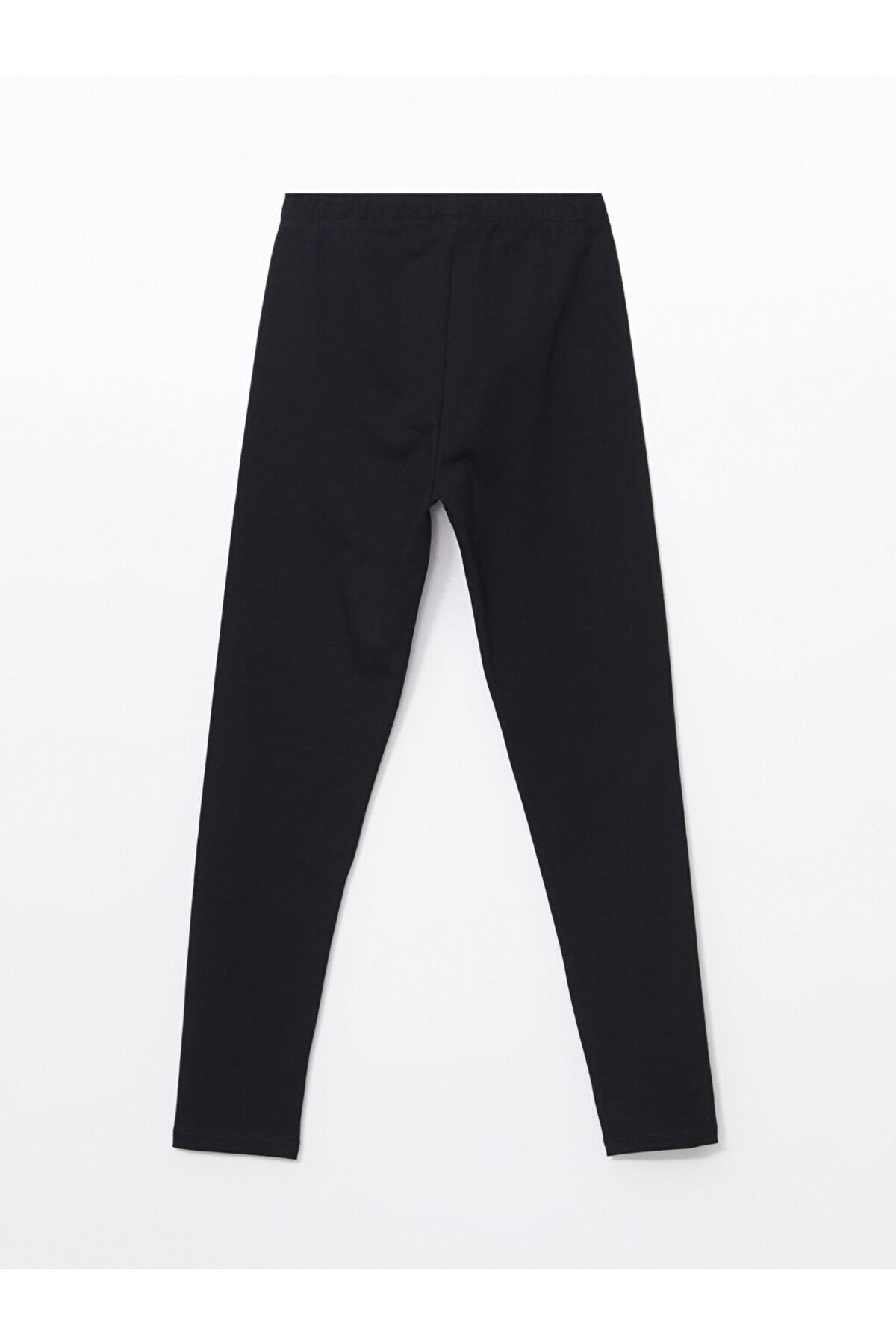 LC Waikiki Siyah Beli Lastikli Kız Çocuk Tayt fotoğrafı 4 (önizleme)