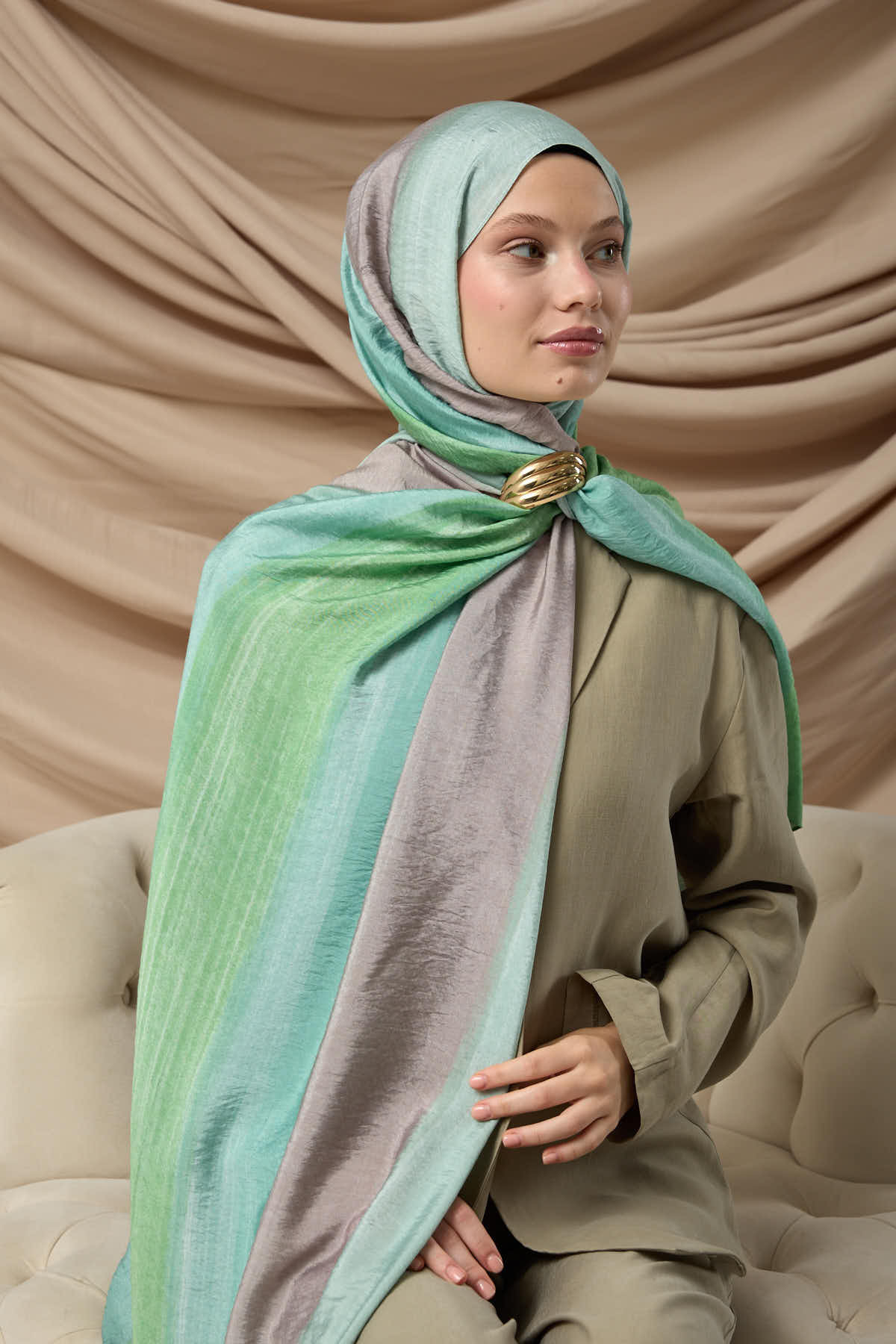 Silk Home-Mayda Shawl 81010-04 5