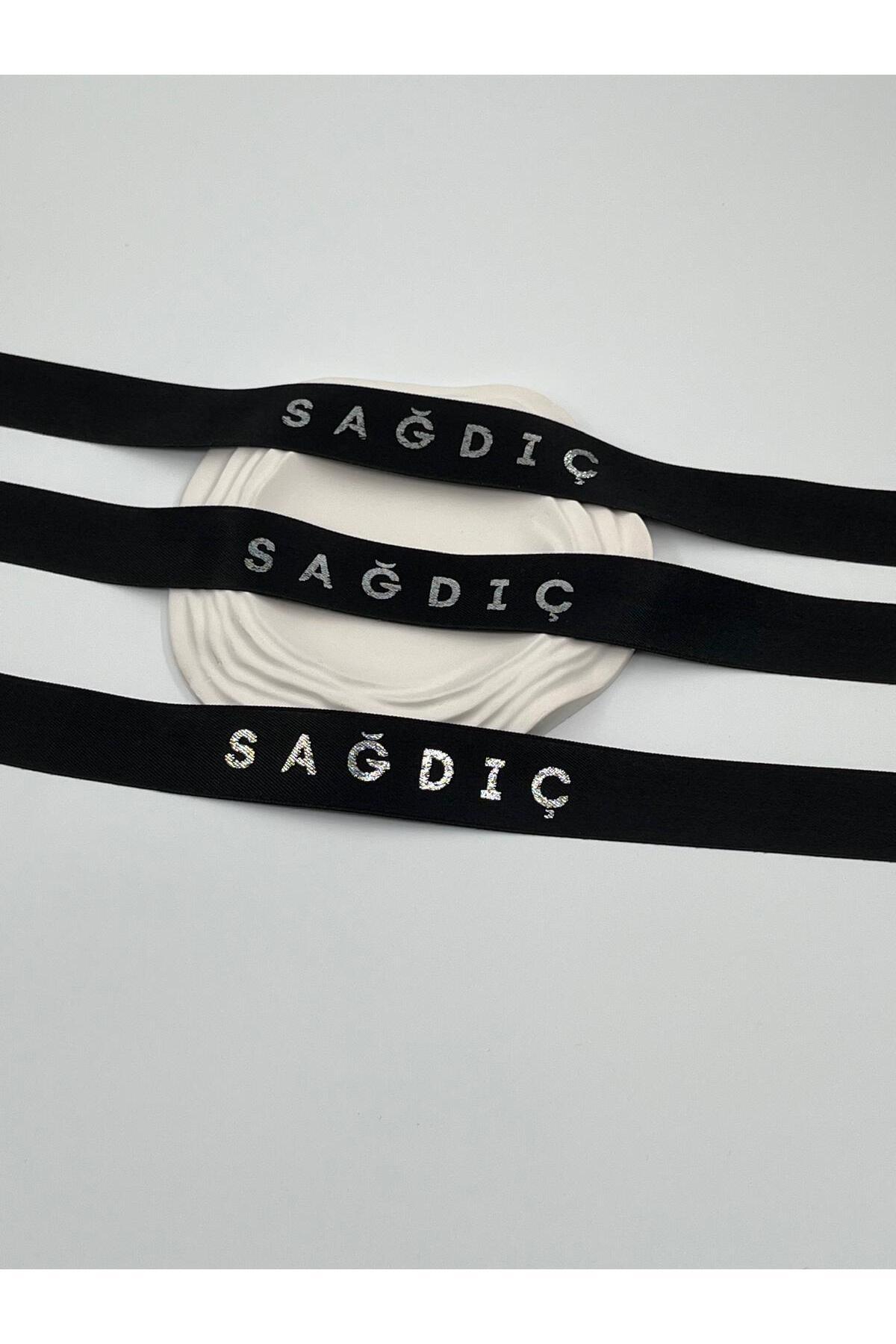 Silver Best Man Ribbon on Black 3 pieces
