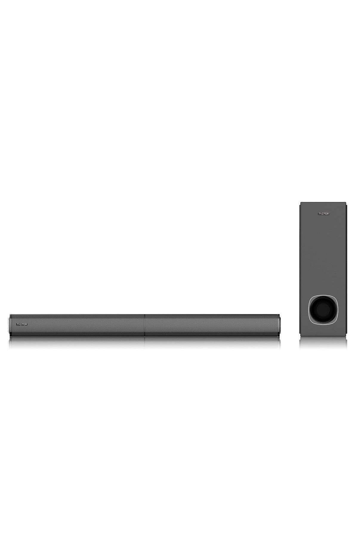 Faster-XB7000 2.1 CH Home Theater Soundbar - Wired Subwoofer 80W Powerful Output 1