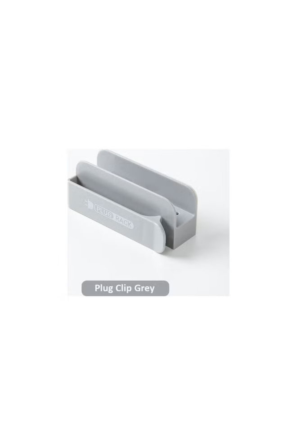 Raffine-Cordable Power Plug Mobile Phone Holder Grey 1