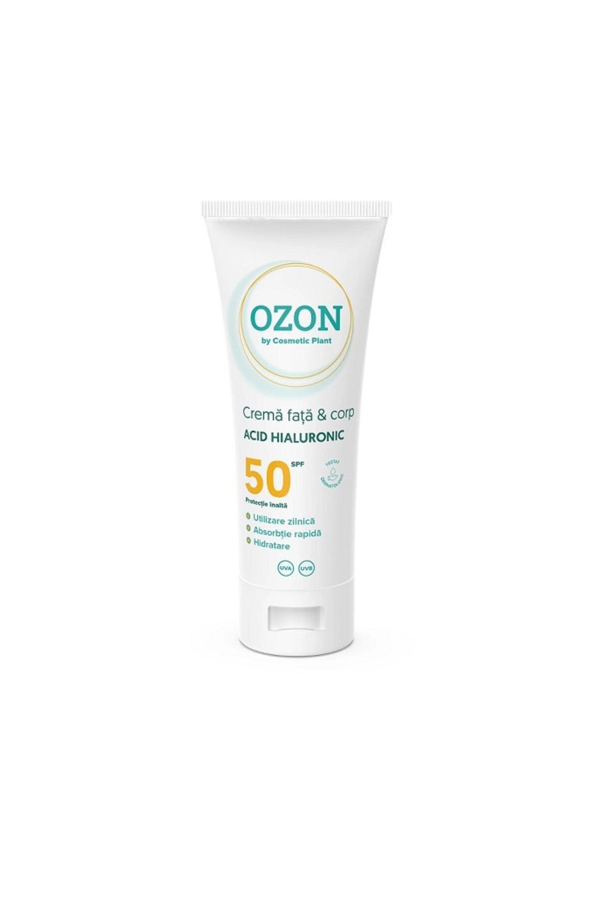 Cosmetic Plant Ozon, Cremă De Față Și Corp Cu Acid Hialuronic Spf 50, 100 Ml, Cosmetic Plant - One Size