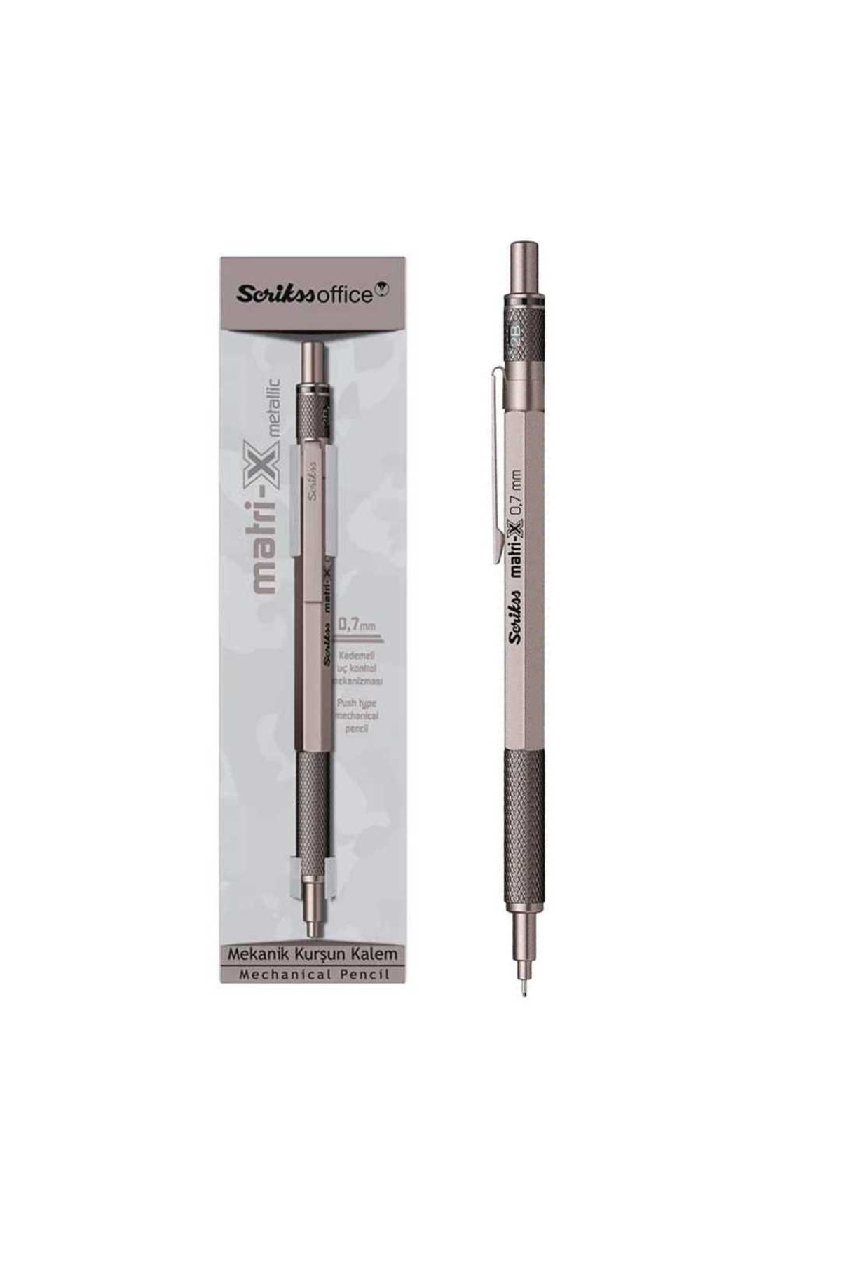 Scrikss MATRİ-X VERSATİL 07 METALİK GRİ
