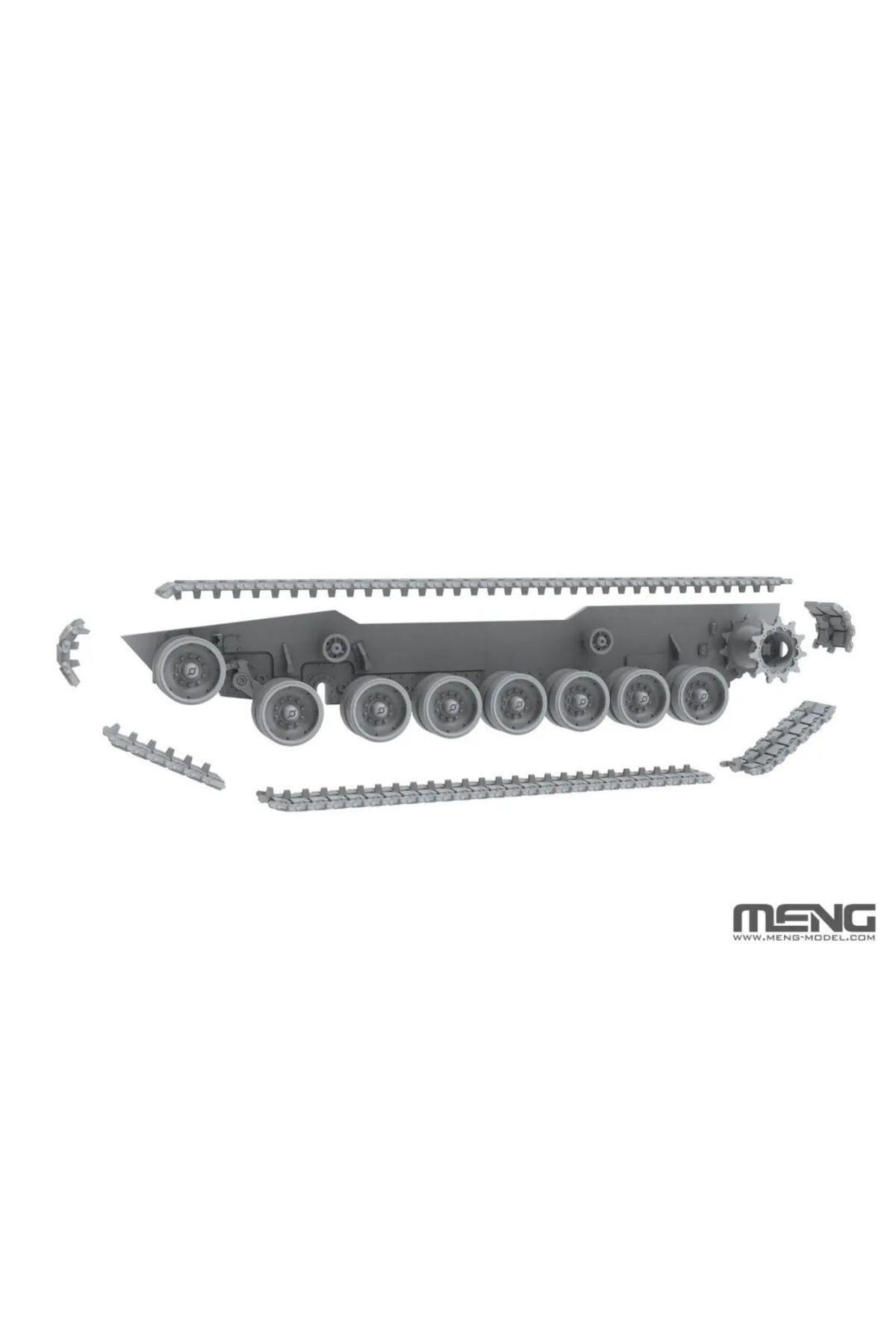 MENG 72-003 1/72 کیت مدل تانک اصلی نبرد ایالات متحده M1A2 SEP آبرامز تاسک II