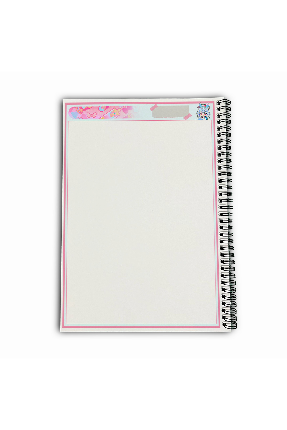 Define Moyas-Genshin Impact Sigewinne Unlined A4 School Notebook 72 Sheets Model 2 6