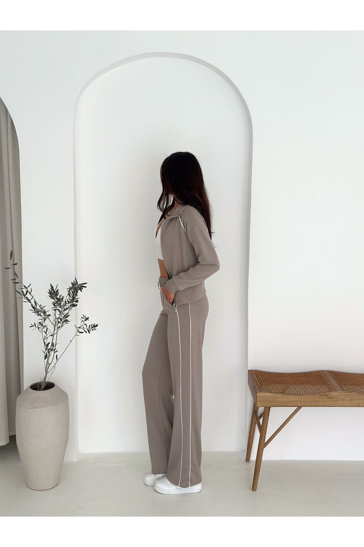 Dumy-Σετ φόρμας Modal Fabric Stripe 8