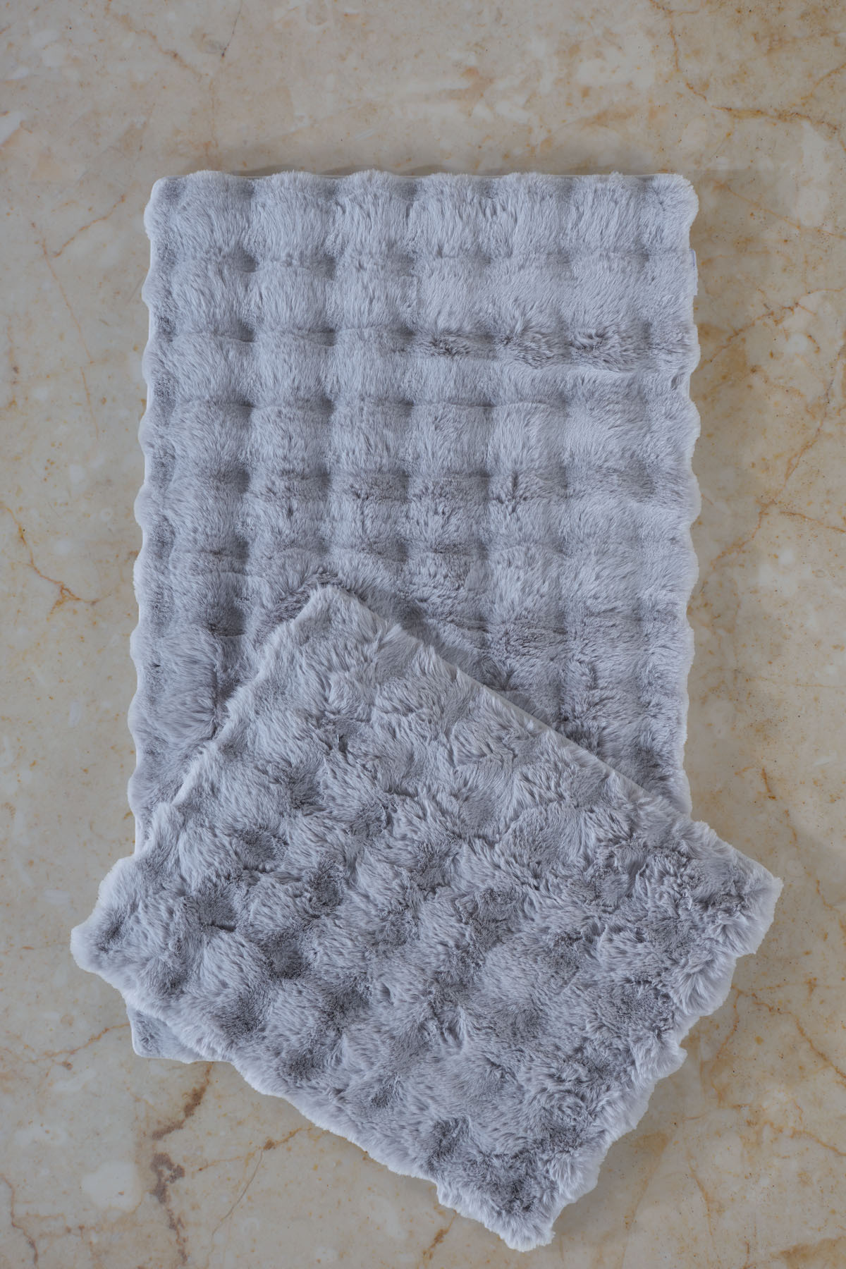 Elart Toffy Paspas Takımı (60x100 cm) Gri