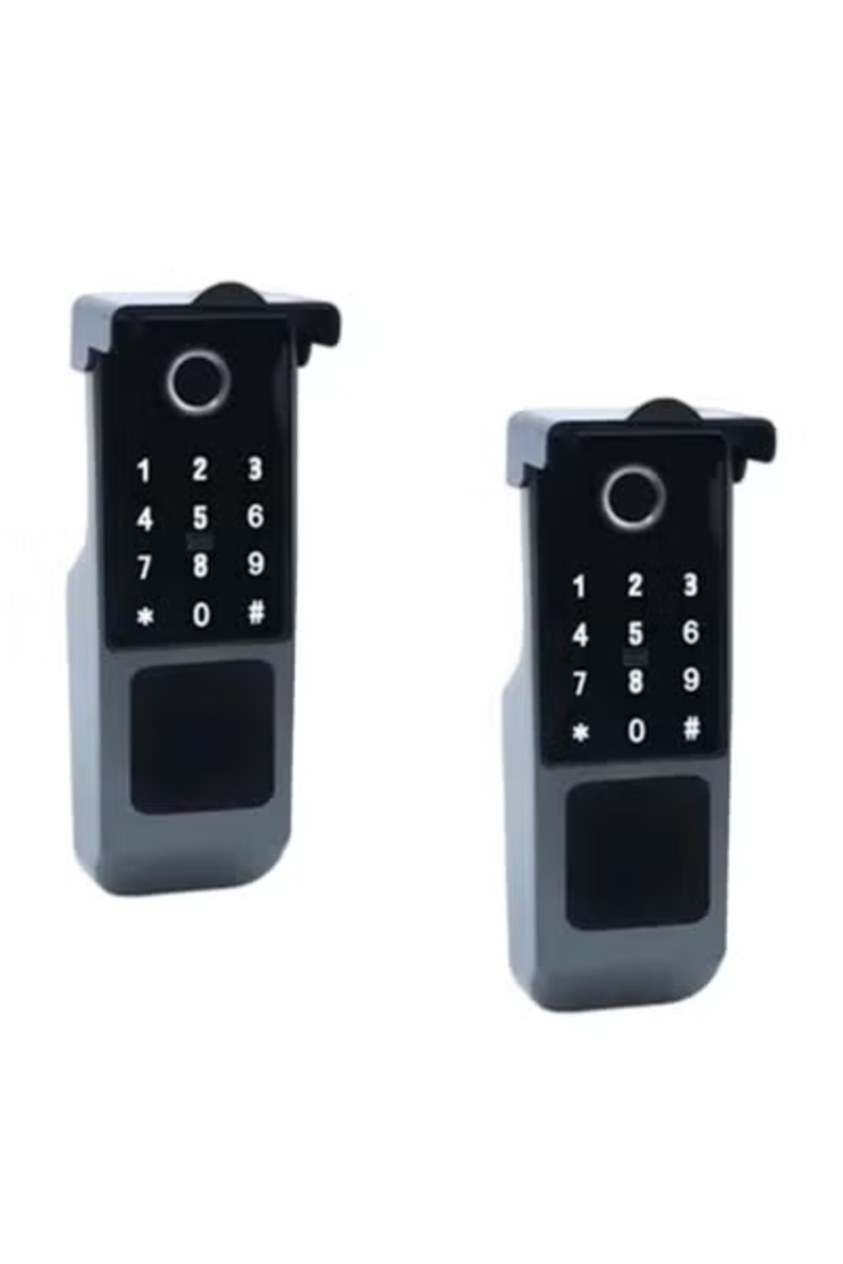 Taimi-Smart waterproof lock with fingerprint, password, IC card & Tuya app – 2 pcs 1