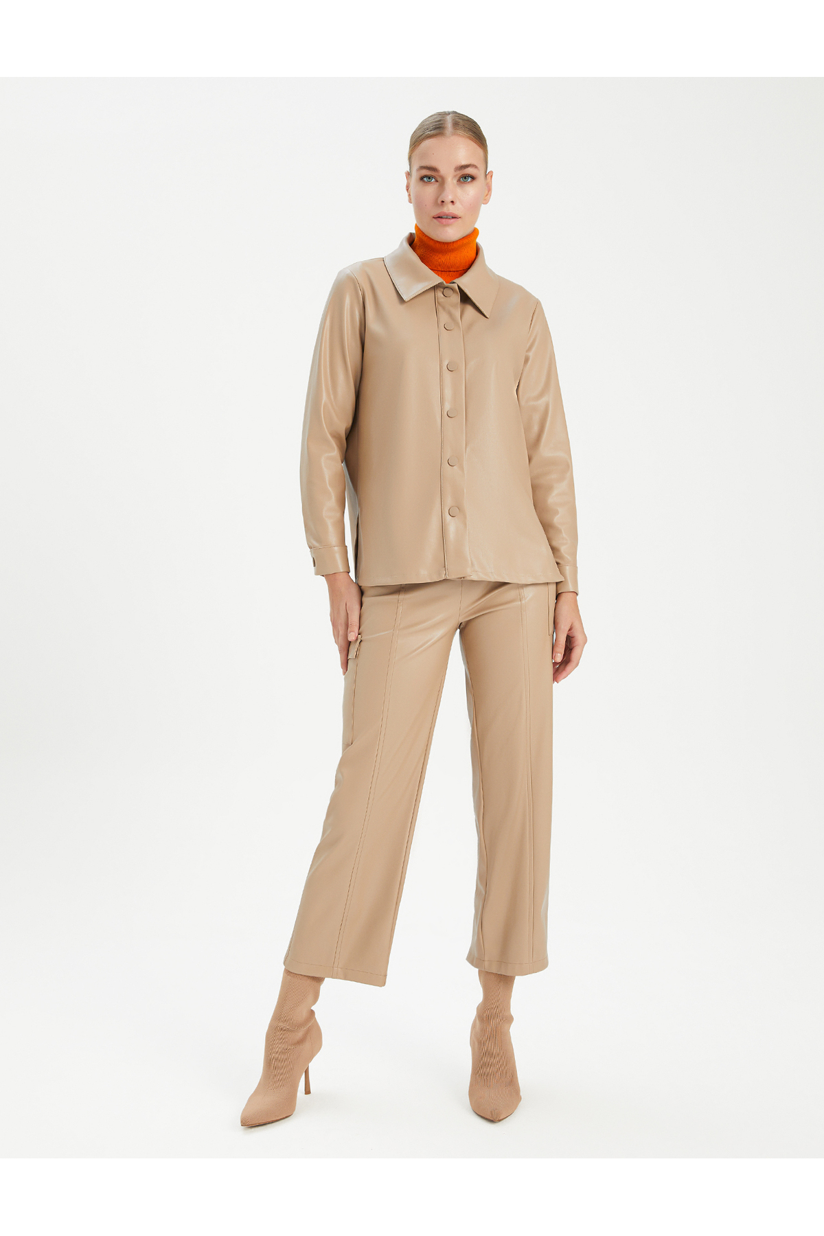 BGN workshop  SUNI DERI GOMLEK - Görsel 3